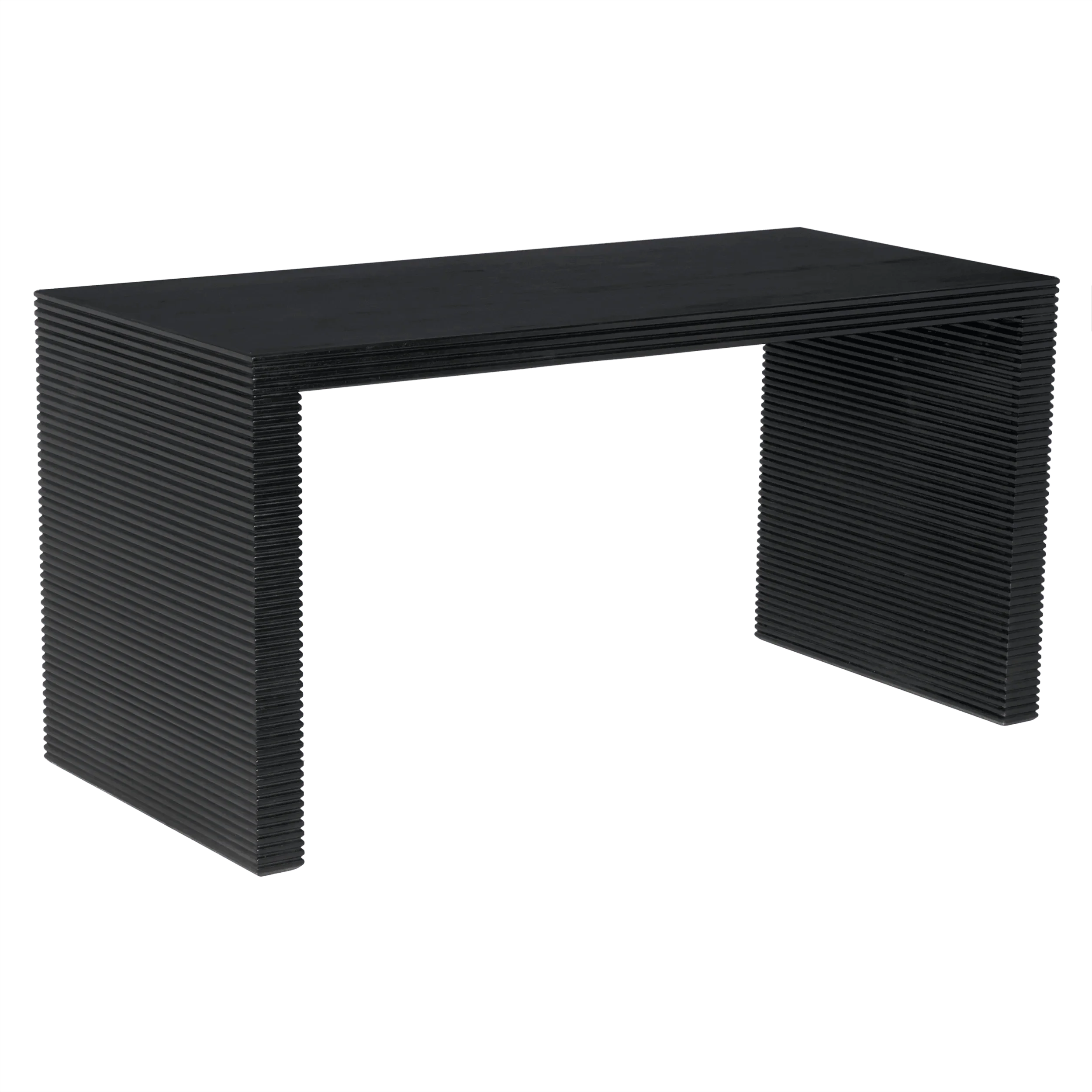 Manhattan Desk, Hand Rubbed Black - Remutear