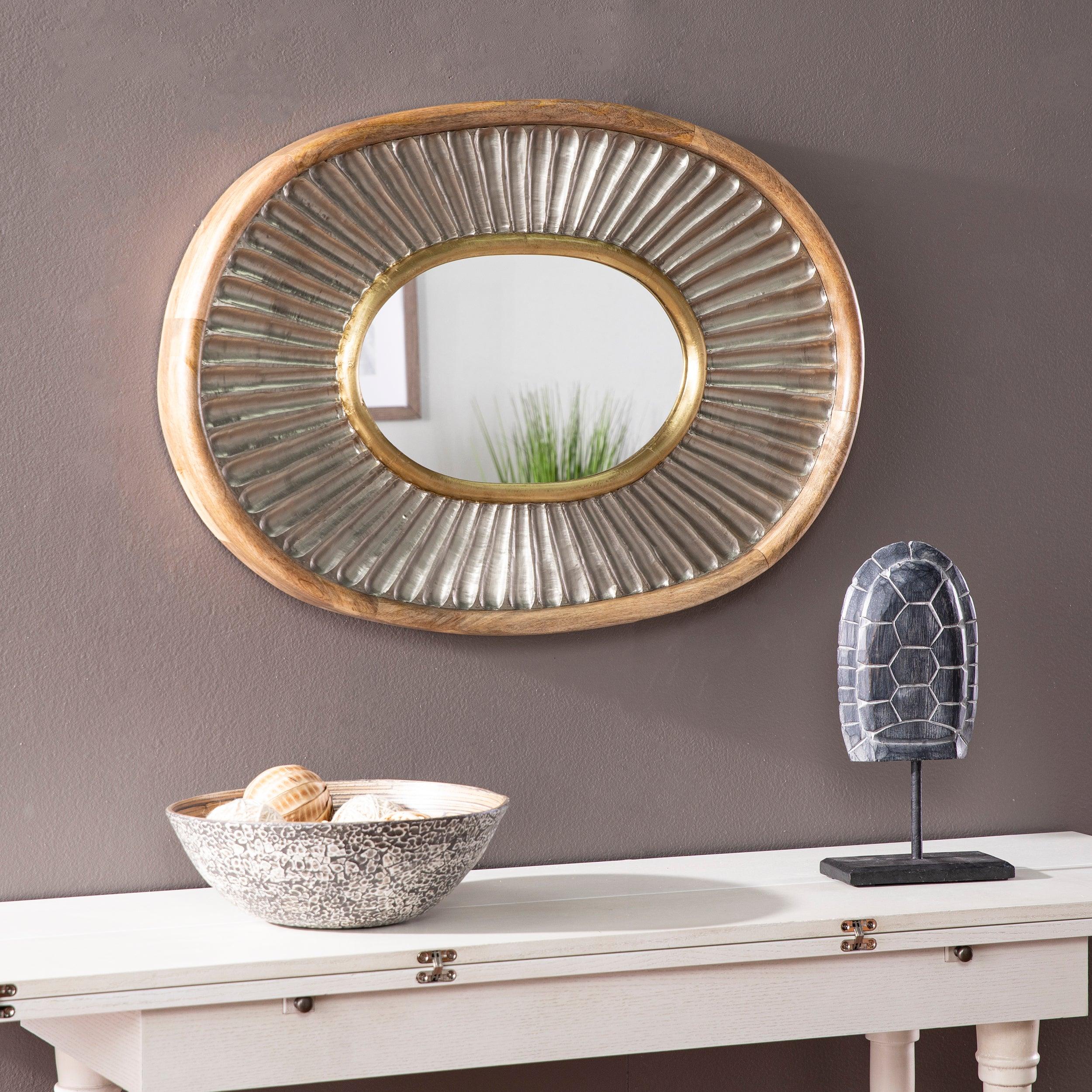 Froxley Oval Decorative Mirror - Remutear