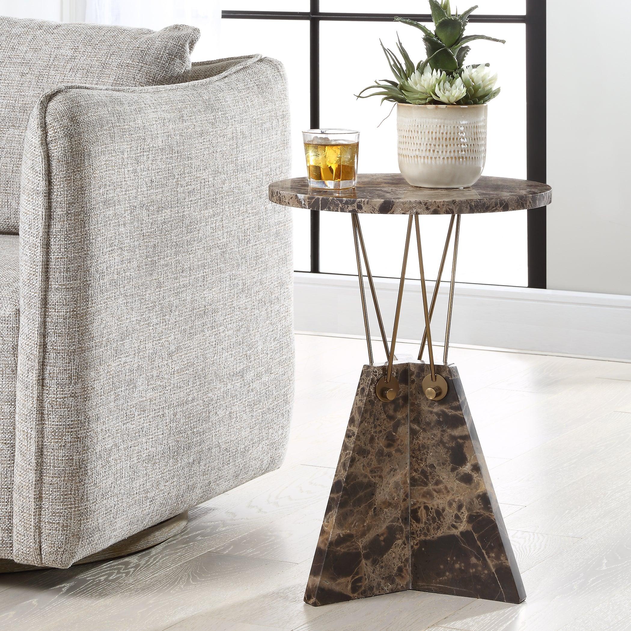 Levitate Marble Accent Table - Remutear