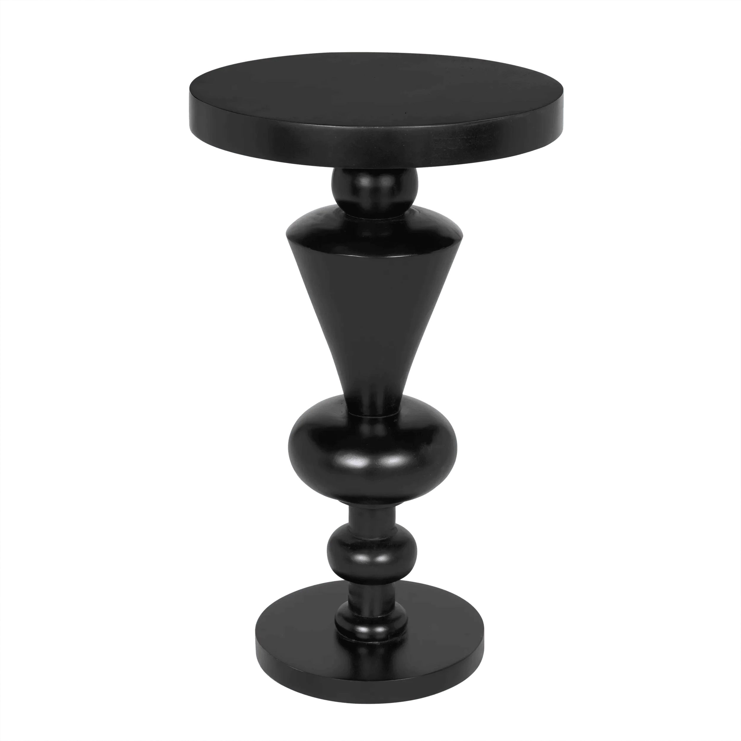 Fenring Side Table, Hand Rubbed Black - Remutear