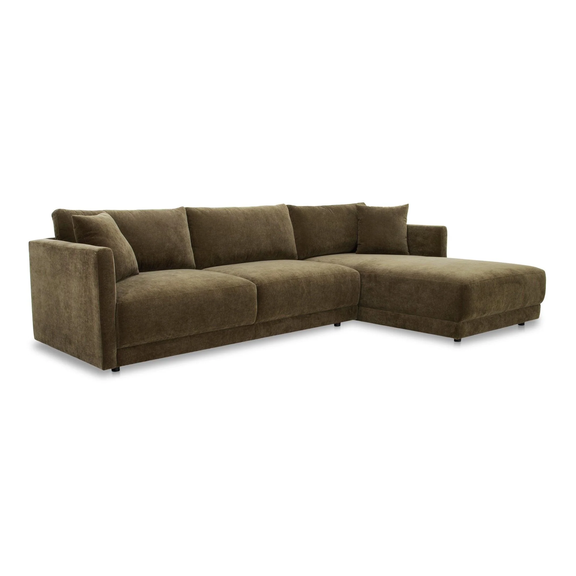 Bryn Sectional Cedar Green Right - Remutear