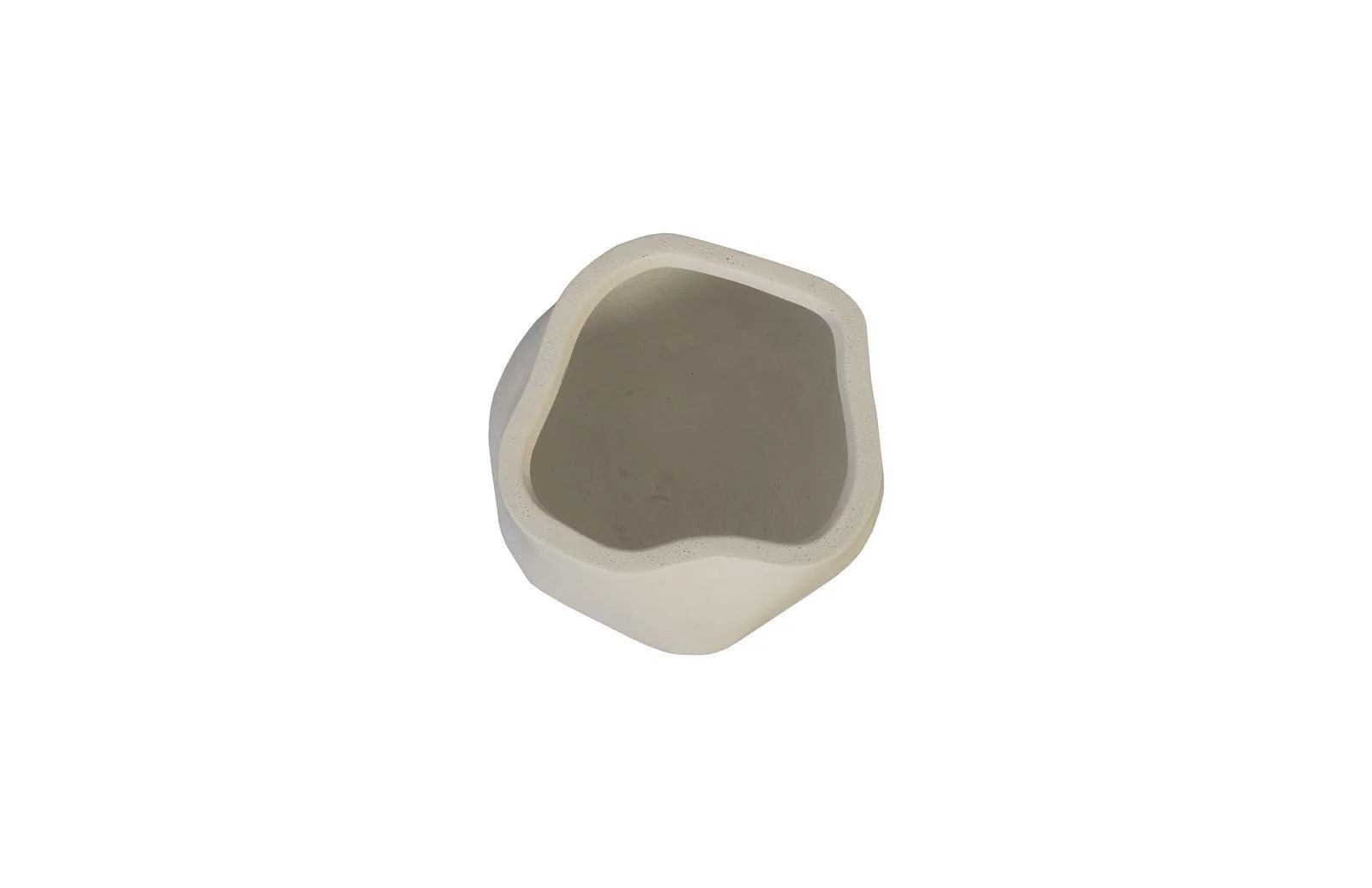 Claire Planter, Small, White - Remutear