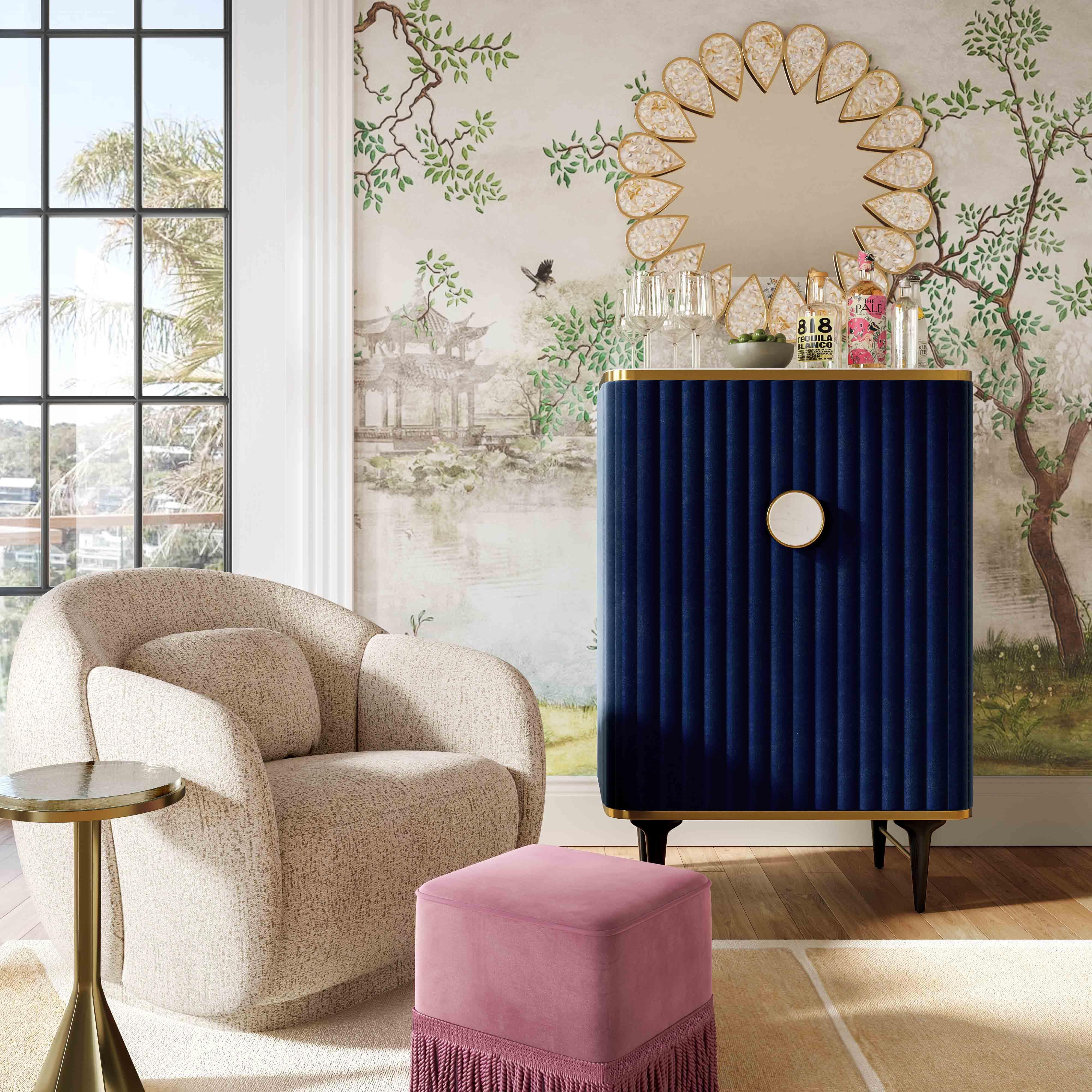 Gabrielle Round Side Table - Remutear