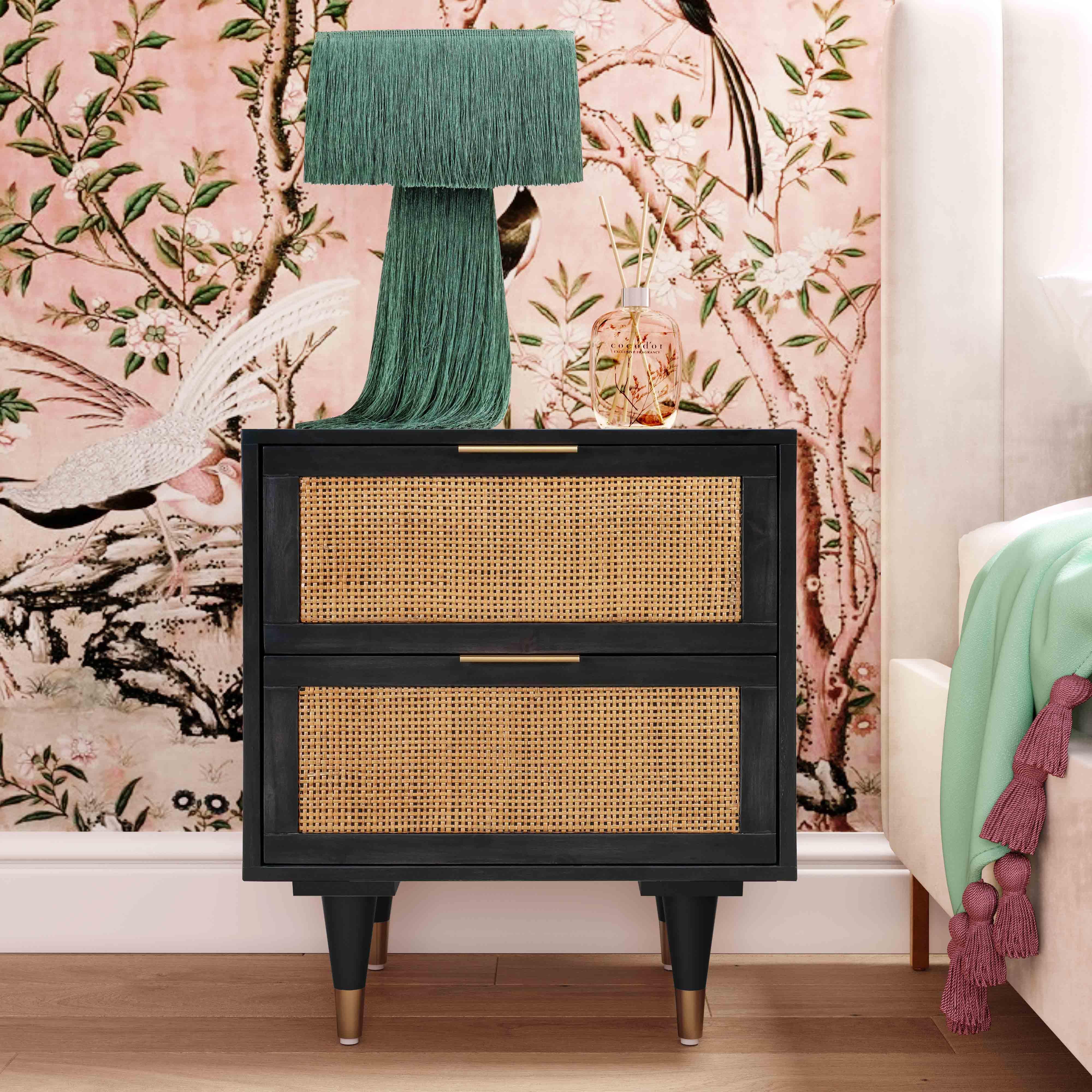Sierra Noir Nightstand - Remutear