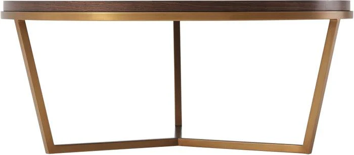 Small Fisher Round Cocktail Table (Macadamia) - Remutear