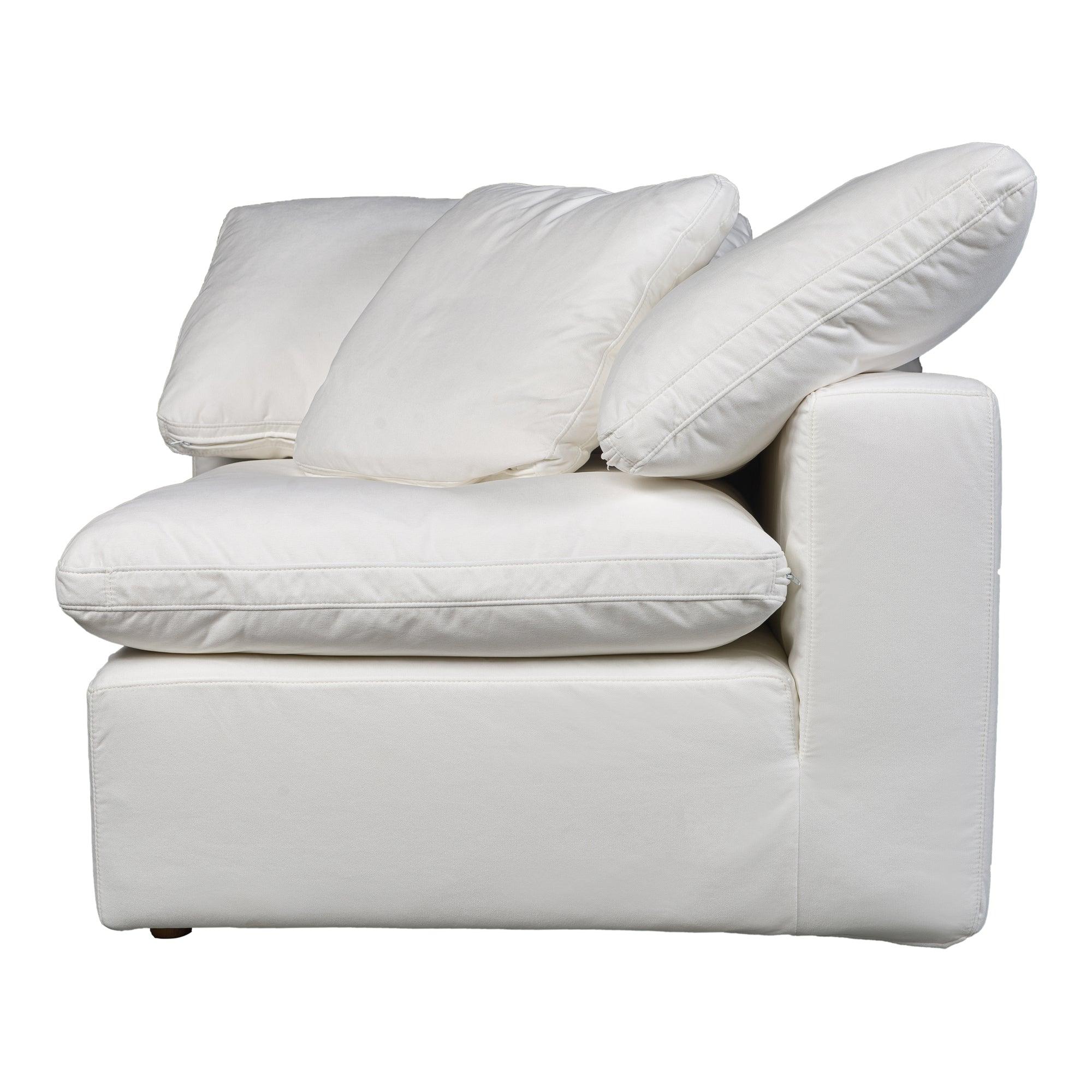 Terra Condo Corner Chair Performance Fabric White - Remutear