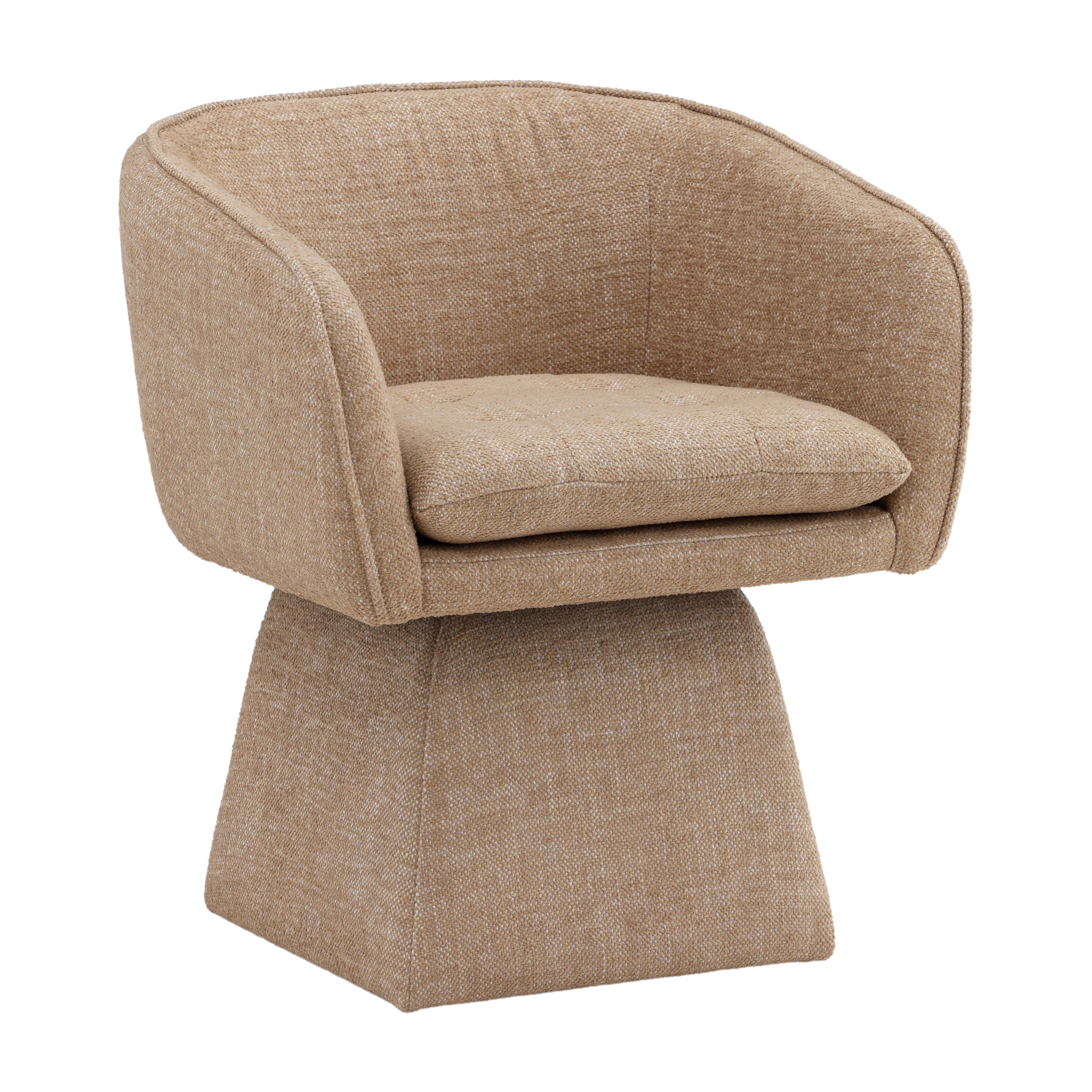 Joni Swivel Chair Camel - Remutear