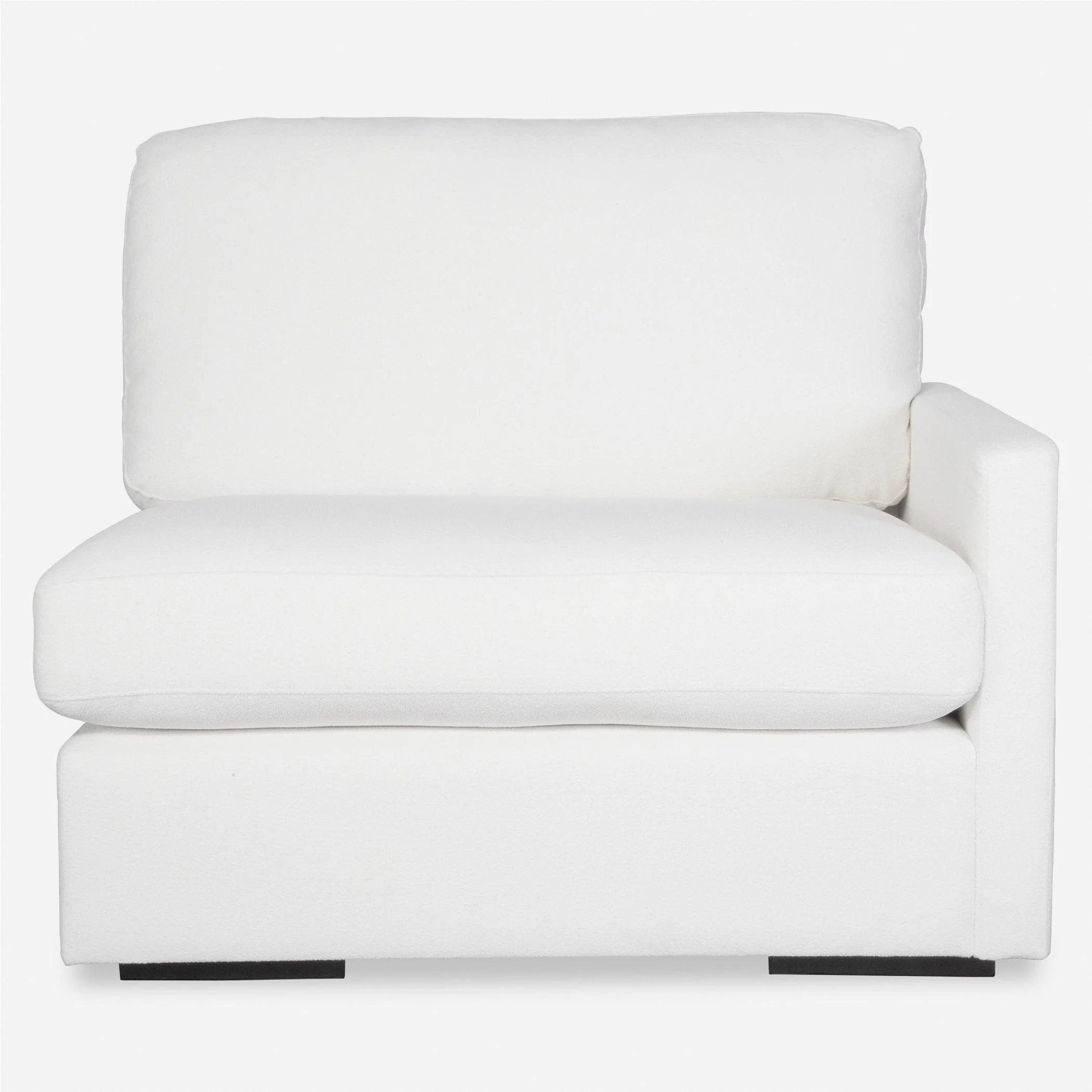Refuge Arctic White Right Arm Facing Sofa - Remutear