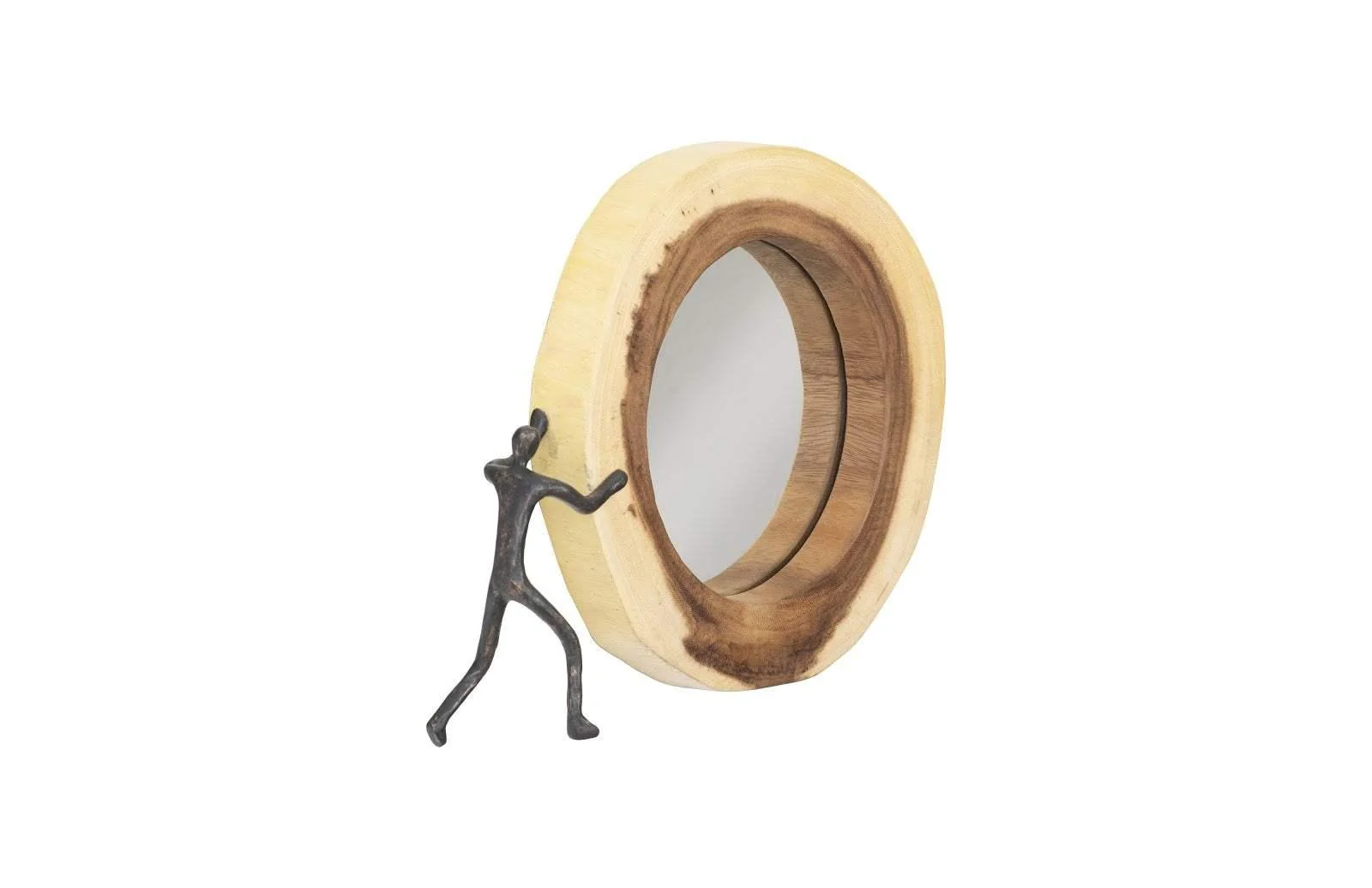 Atlas Crosscut Mirror, Small, Left Side Full Body - Remutear