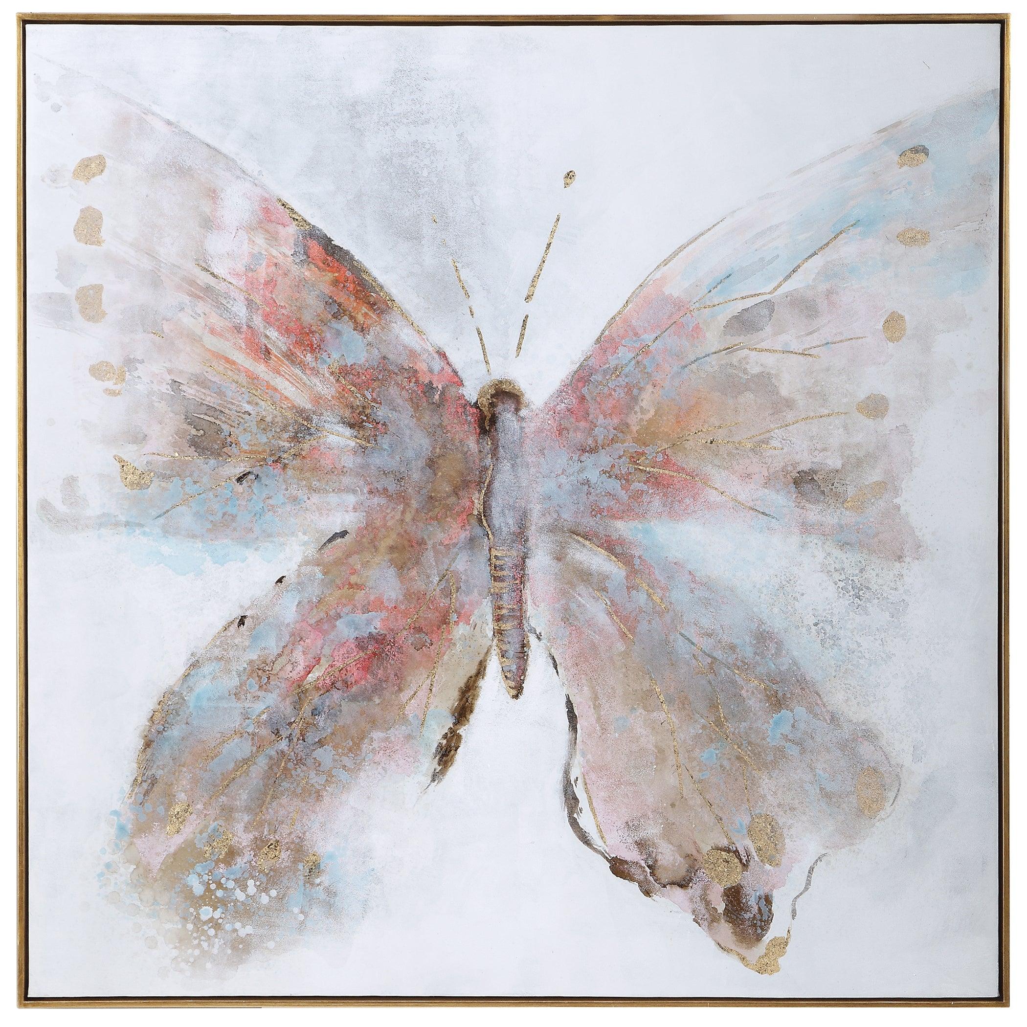 FREE FLYING HAND PAINTED CANVAS - Remutear