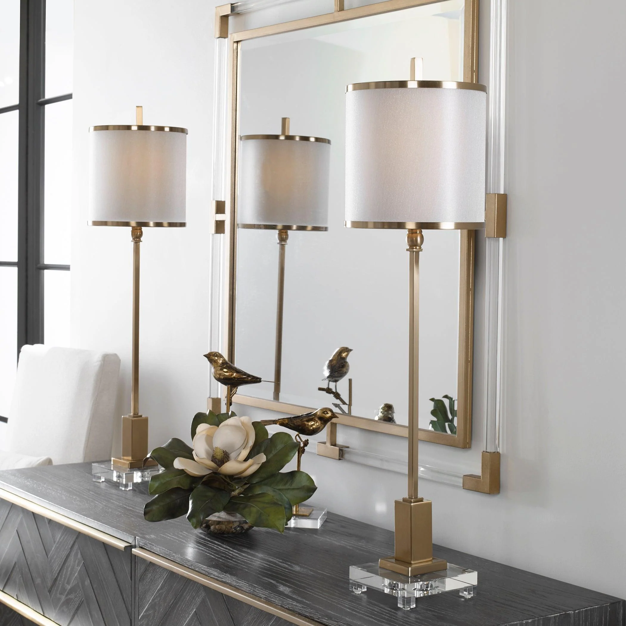 Villena Brass Buffet Lamp - Remutear