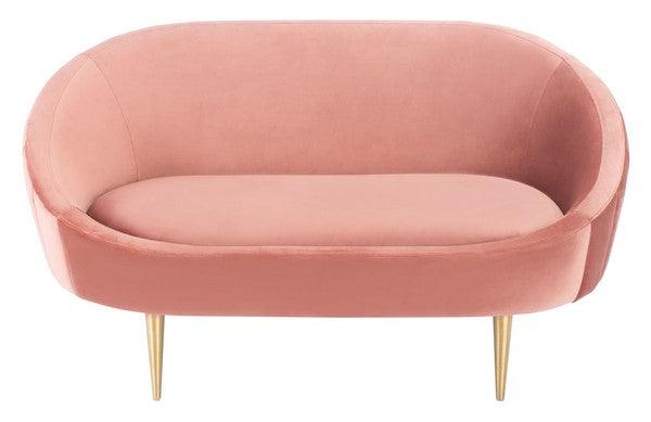 RAZIA CHANNEL TUFTED TUB LOVESEAT - Remutear
