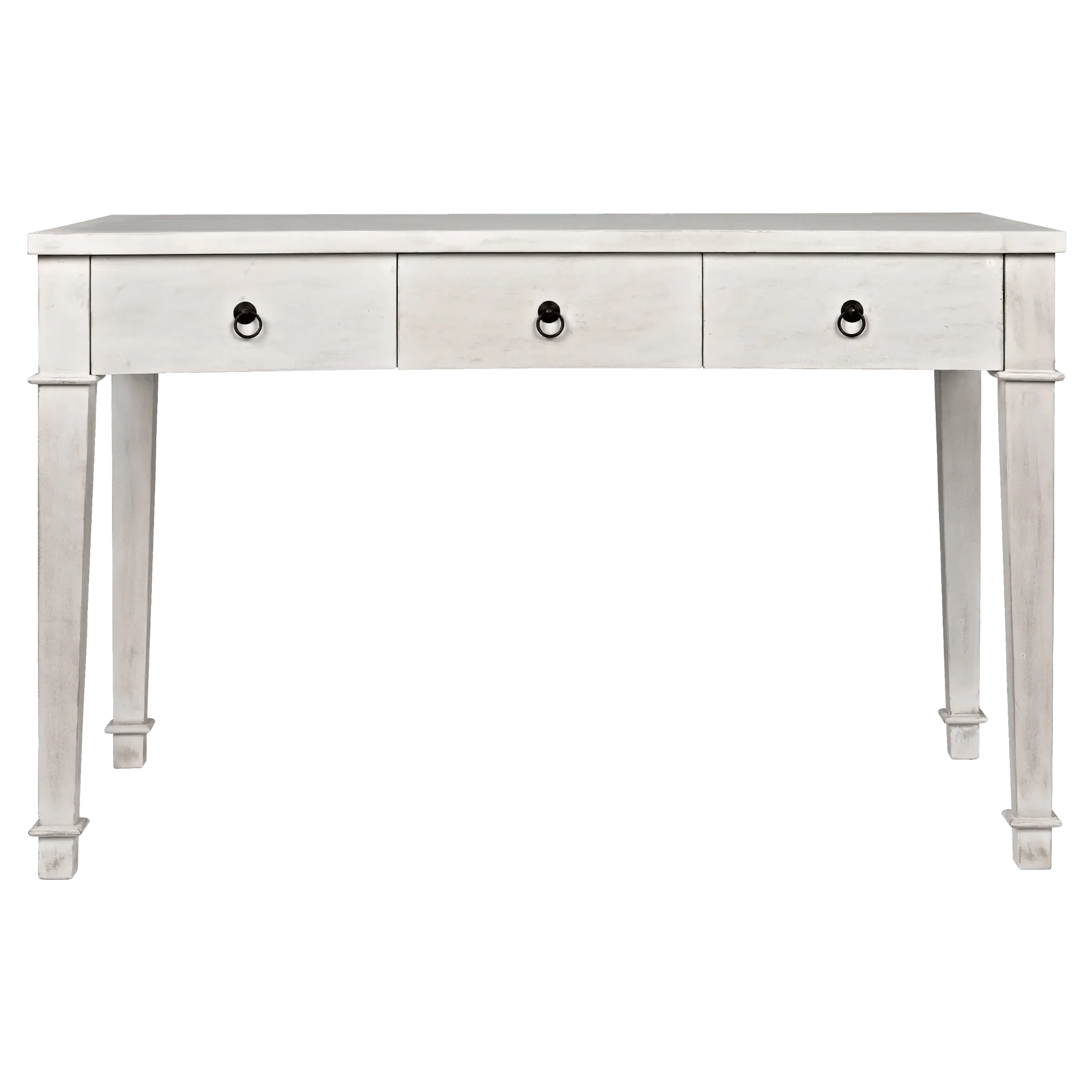 Curba Desk, White Wash - Remutear
