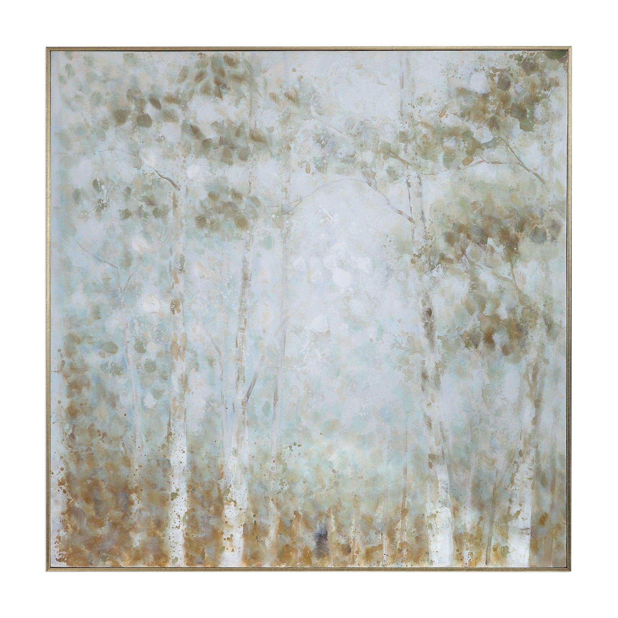 COTTON WOODS HAND PAINTED CANVAS - Remutear