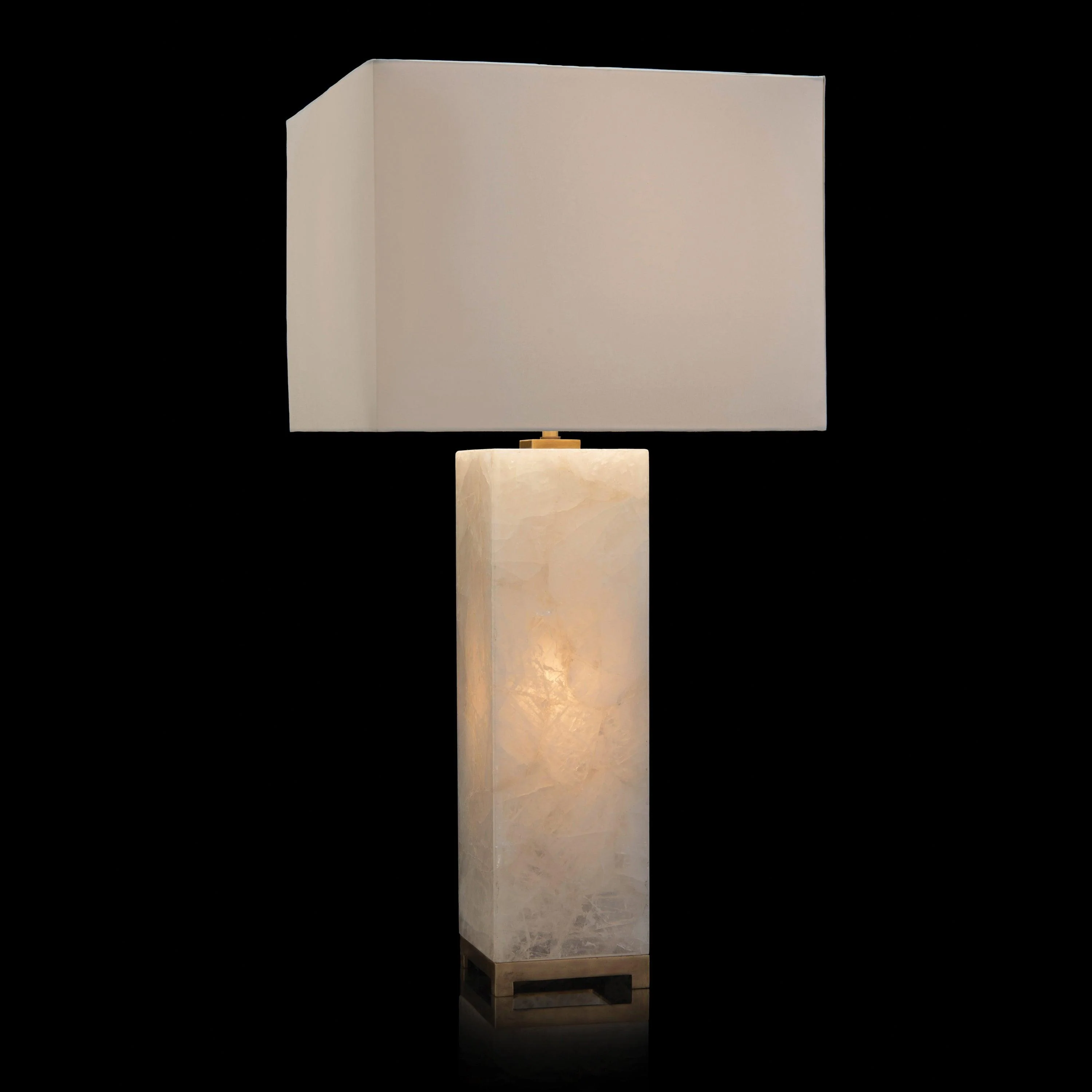 Illuminated Calcite Table Lamp - Remutear
