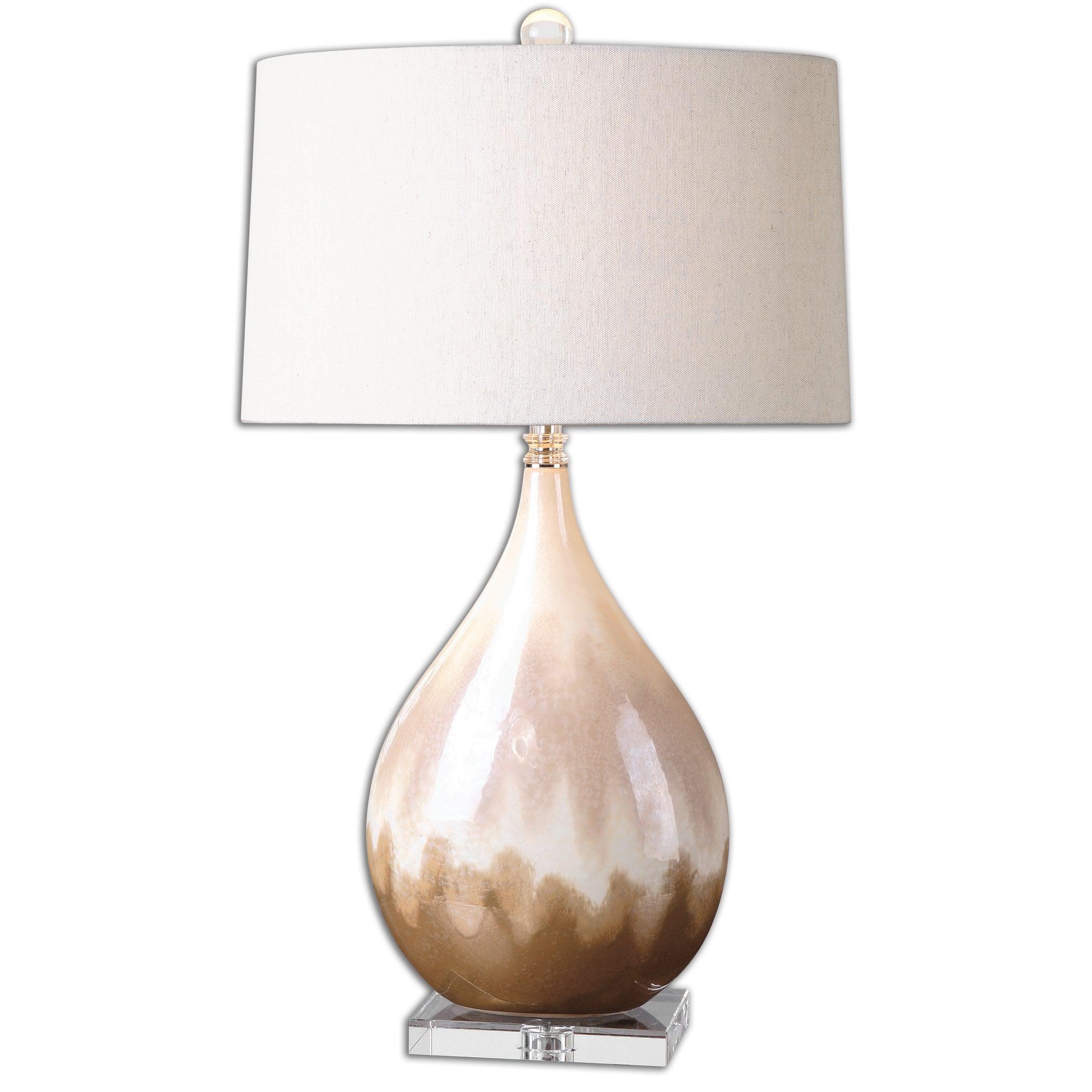 Flavian Glazed Ceramic Lamp - Remutear
