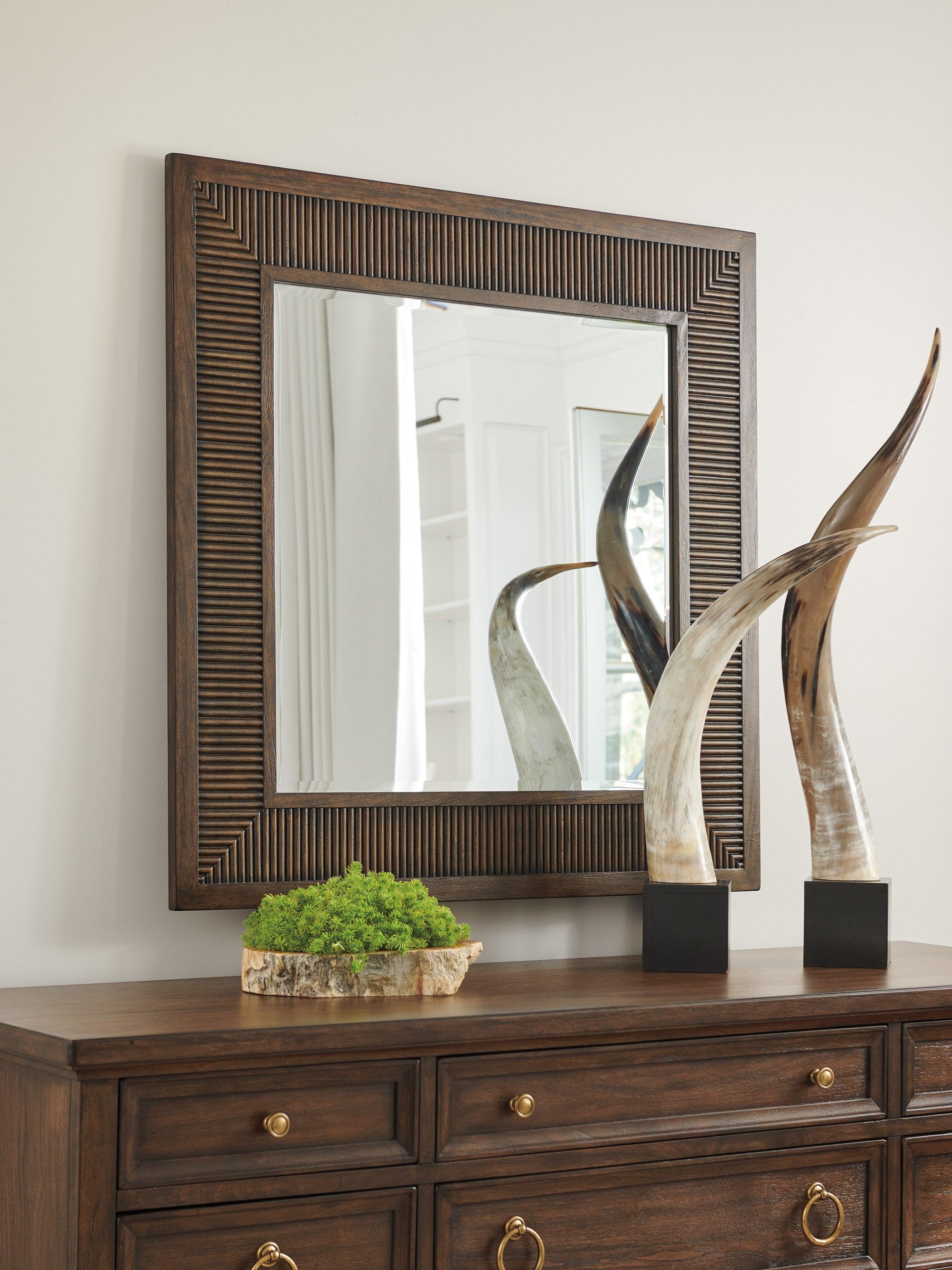Silverado Helena Square Mirror - Remutear