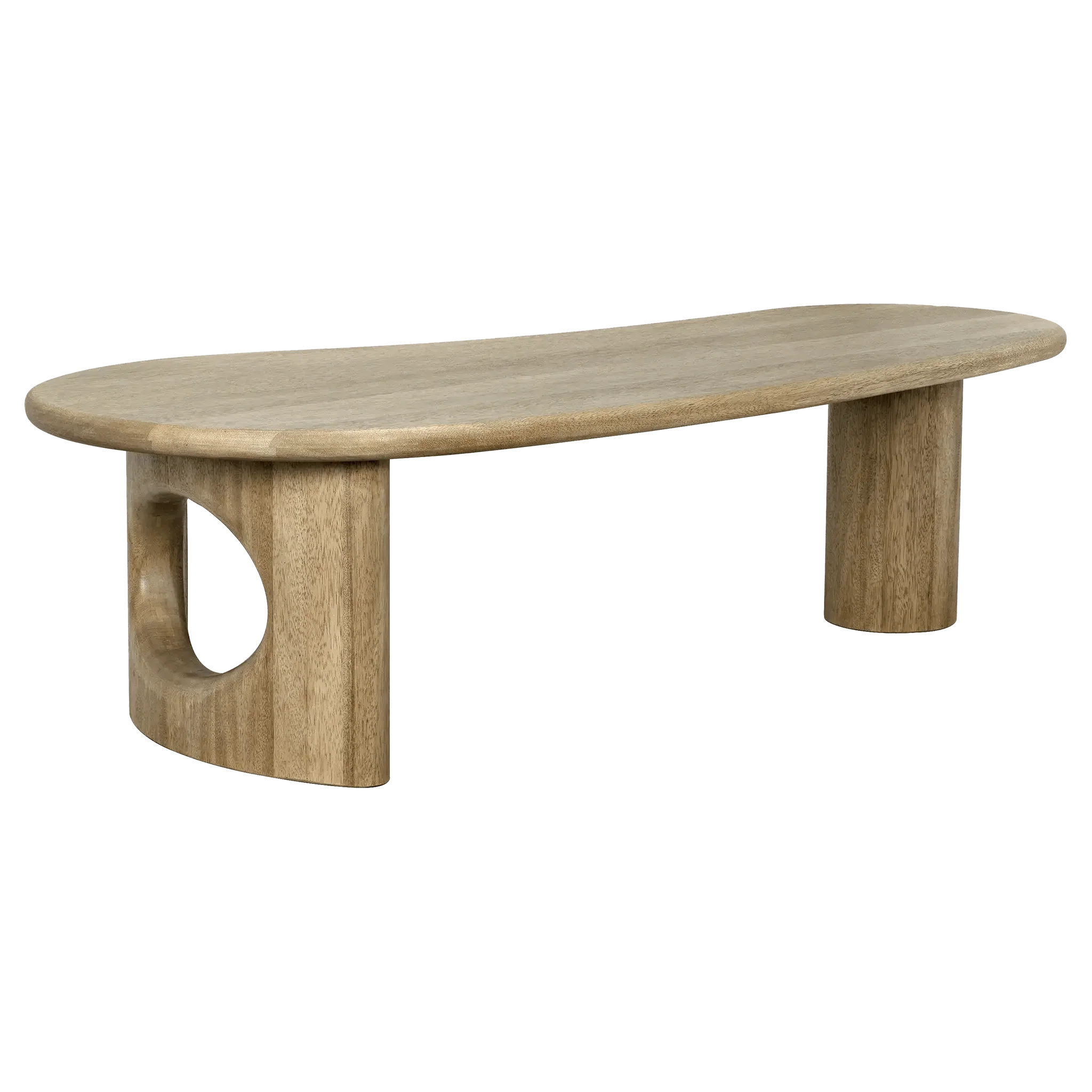 Harvey Coffee Table, Washed Walnut - Remutear