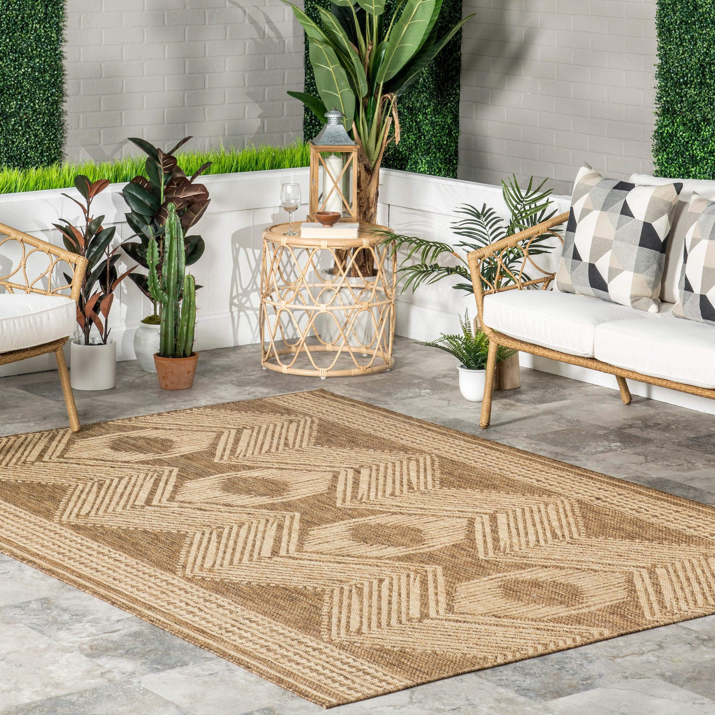 Ranya Tribal Indoor/Outdoor Area Rug - Remutear