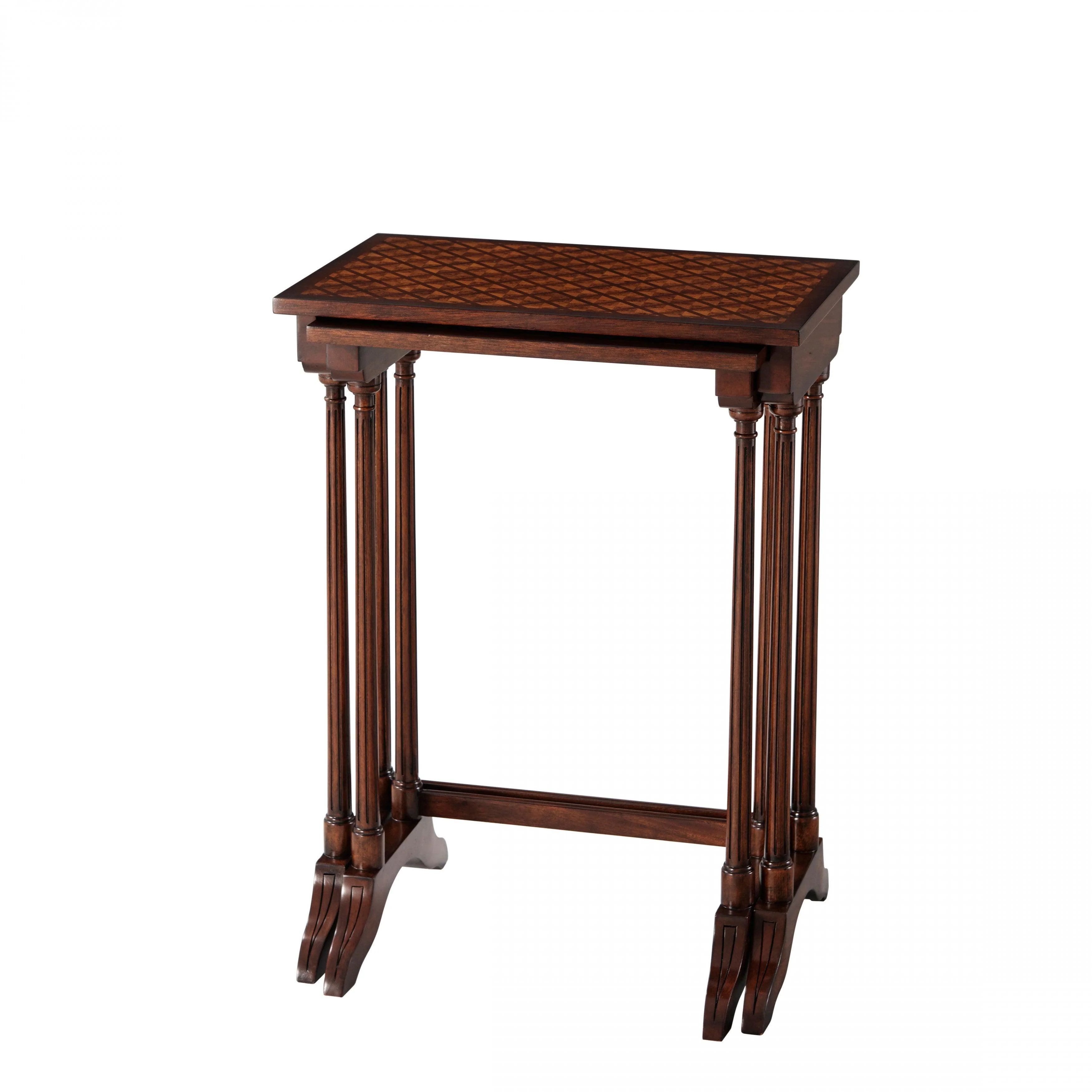 Parquetry Nest of Table - Remutear