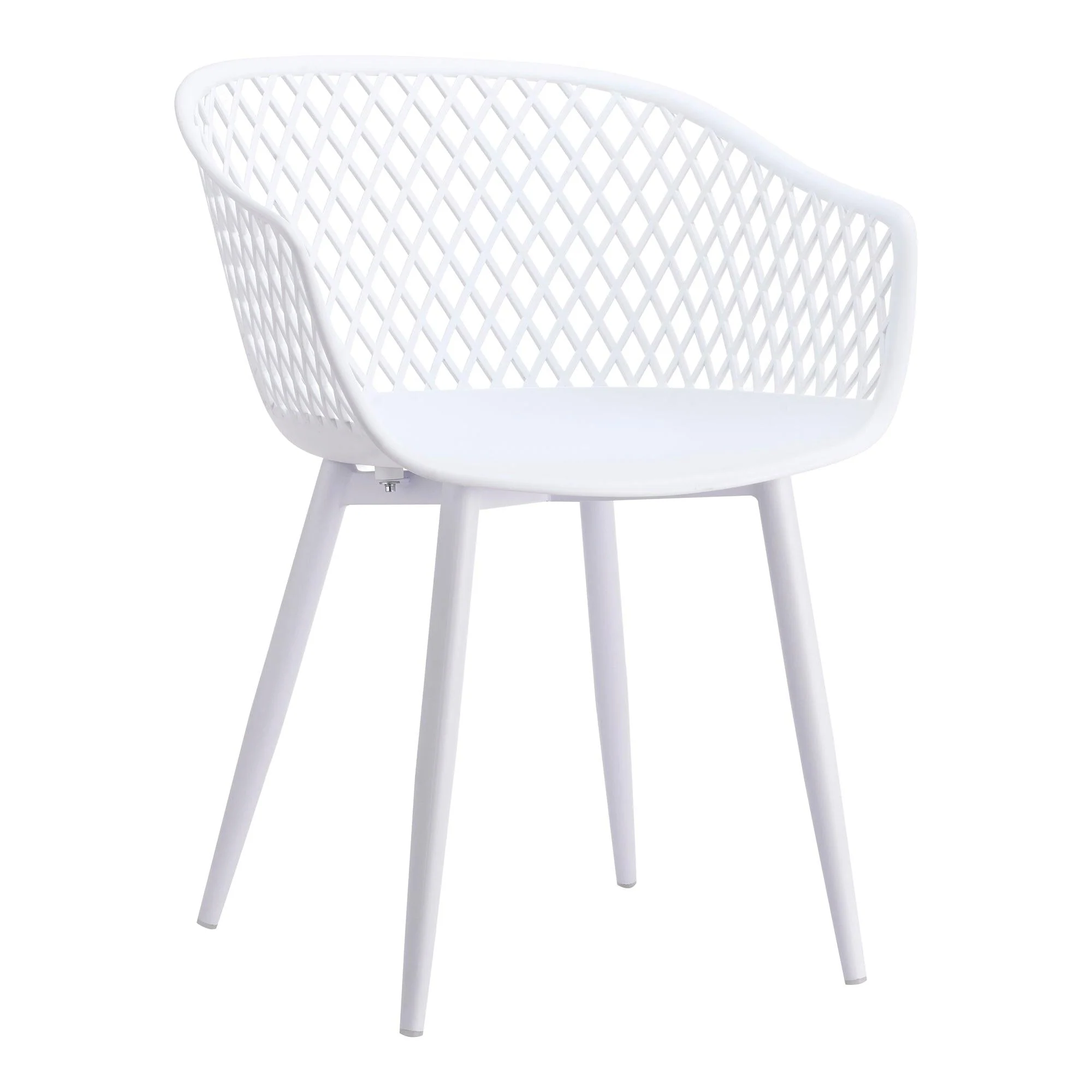 Piazza Outdoor Chair White - Set Of Two - Remutear
