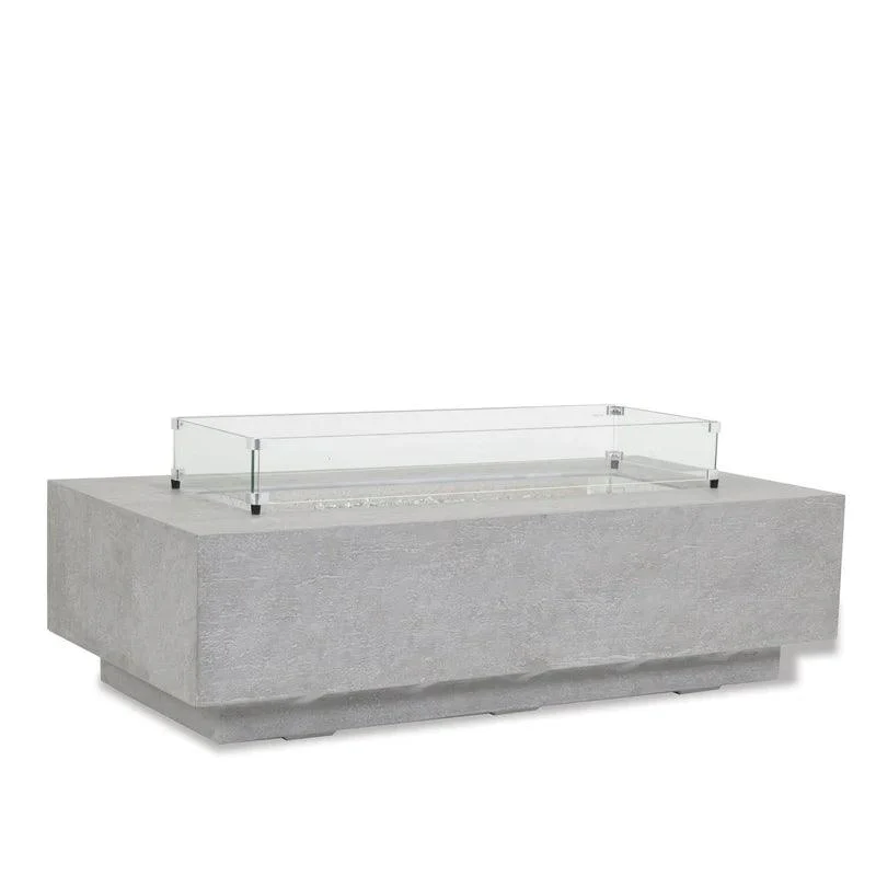 Fire Table Glass Surround - Remutear