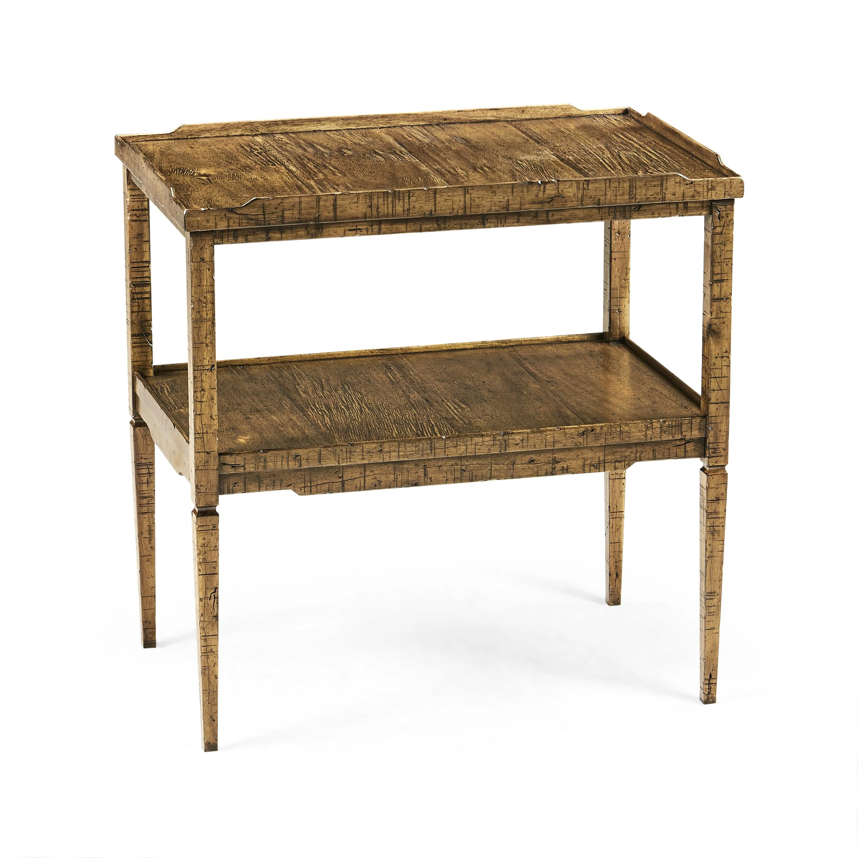 Casual Accents Medium Driftwood Side Table - Remutear
