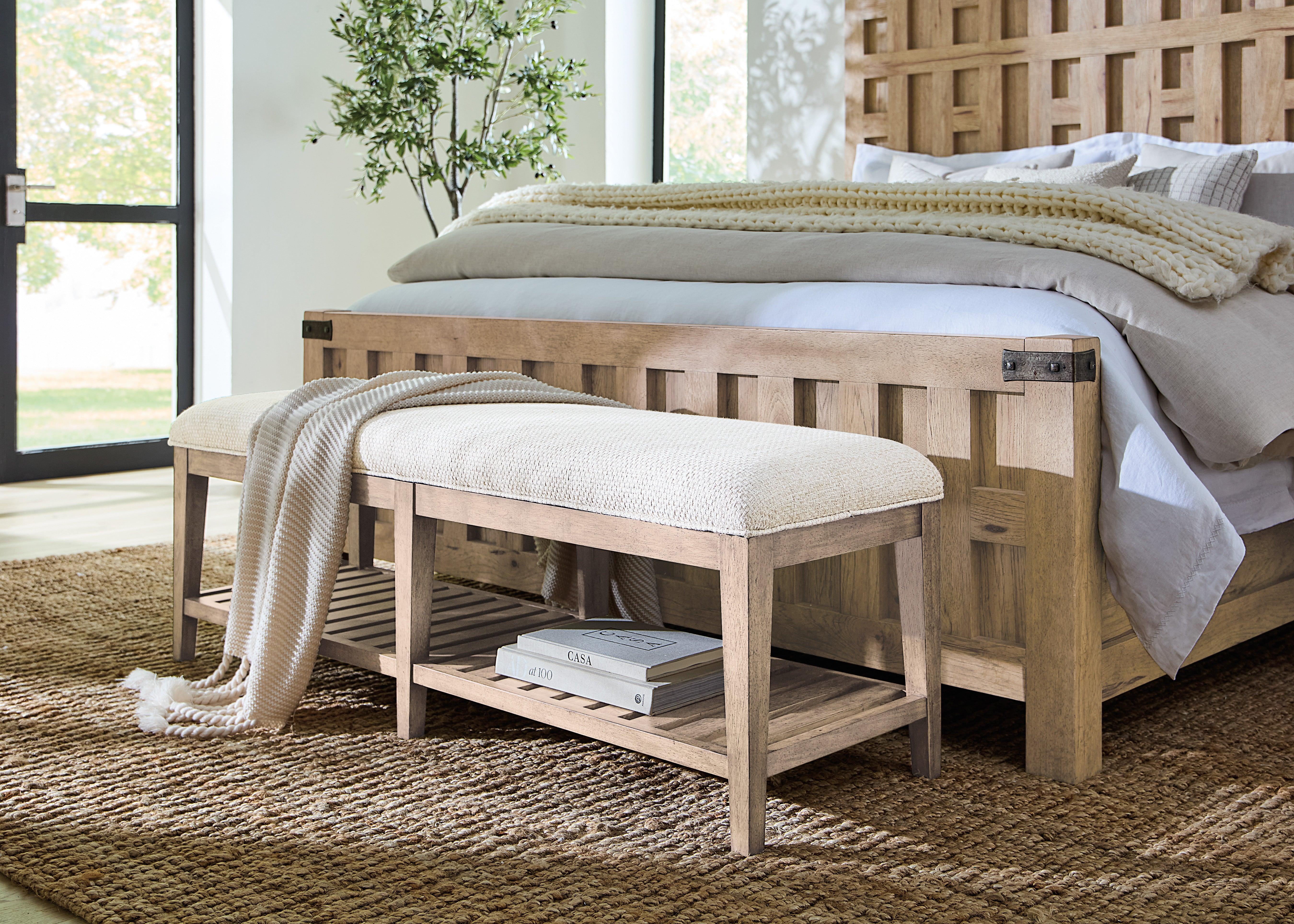 Vineyard Row Bed Bench - Remutear