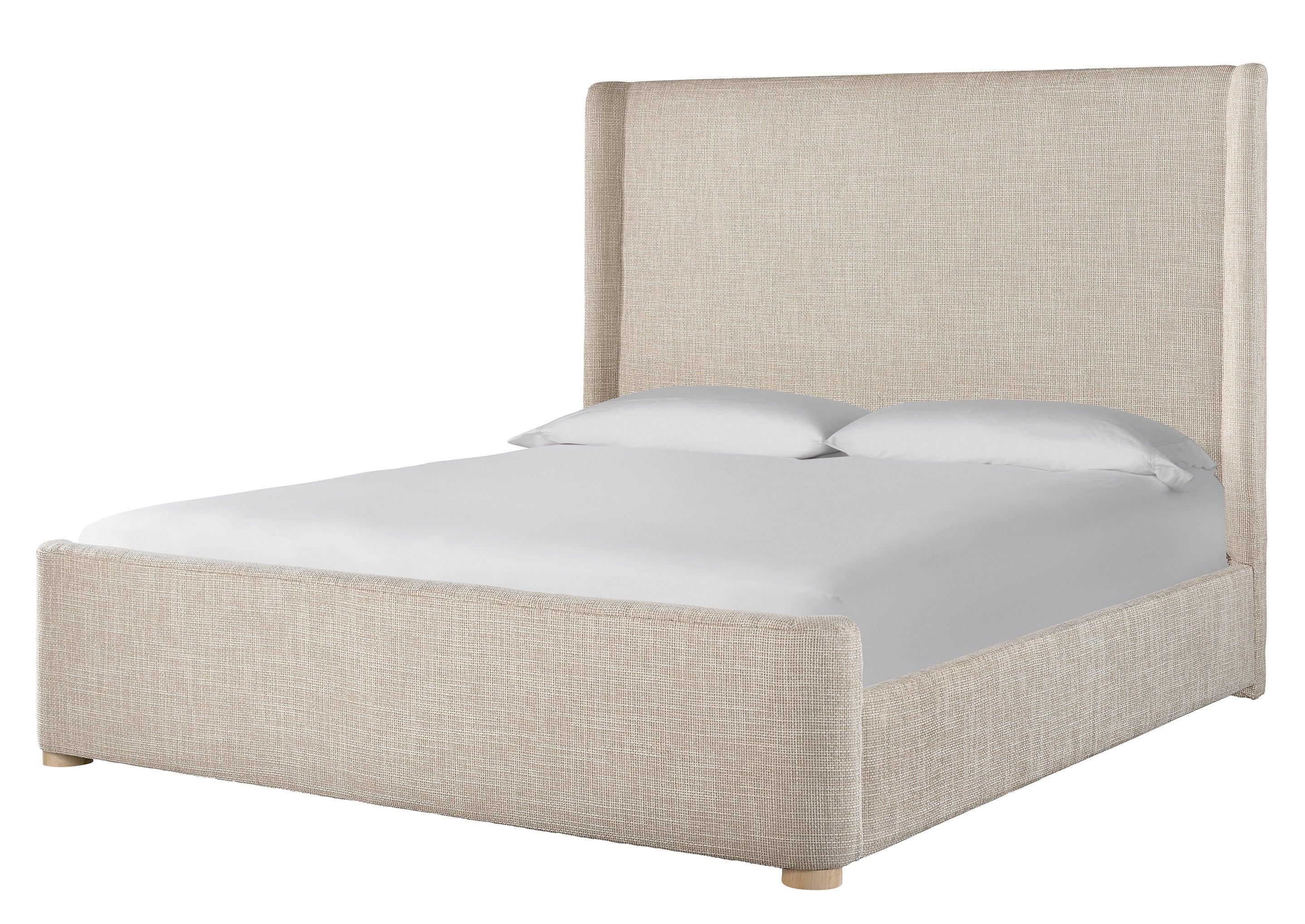 Modern Nomad Upholstered Shelter Bed - Remutear