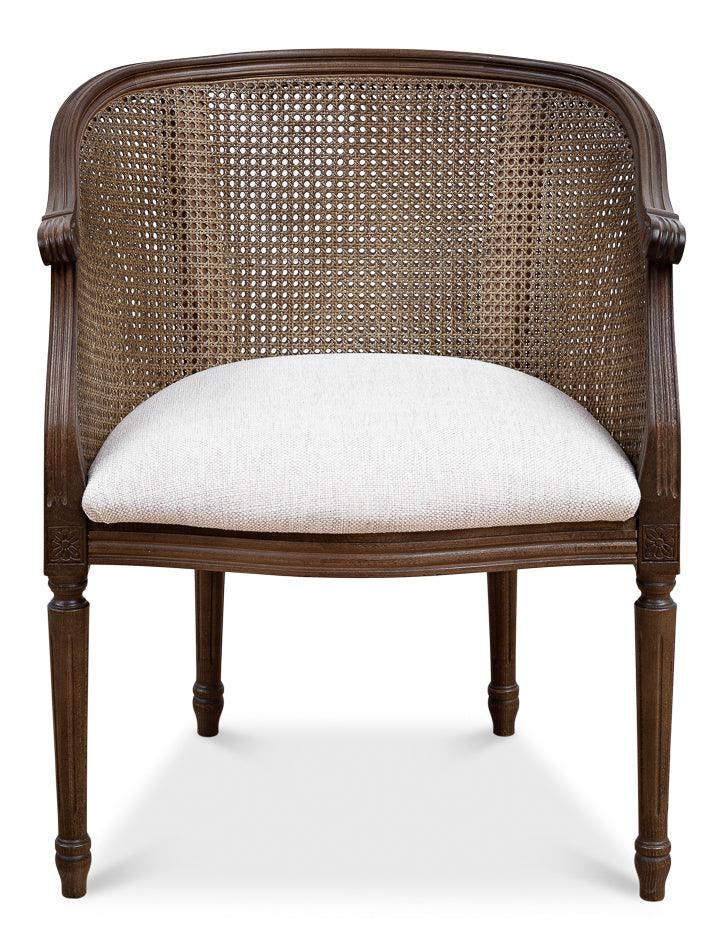 Louis Xvi Tub Chair Driftwood Oatmeal - Remutear