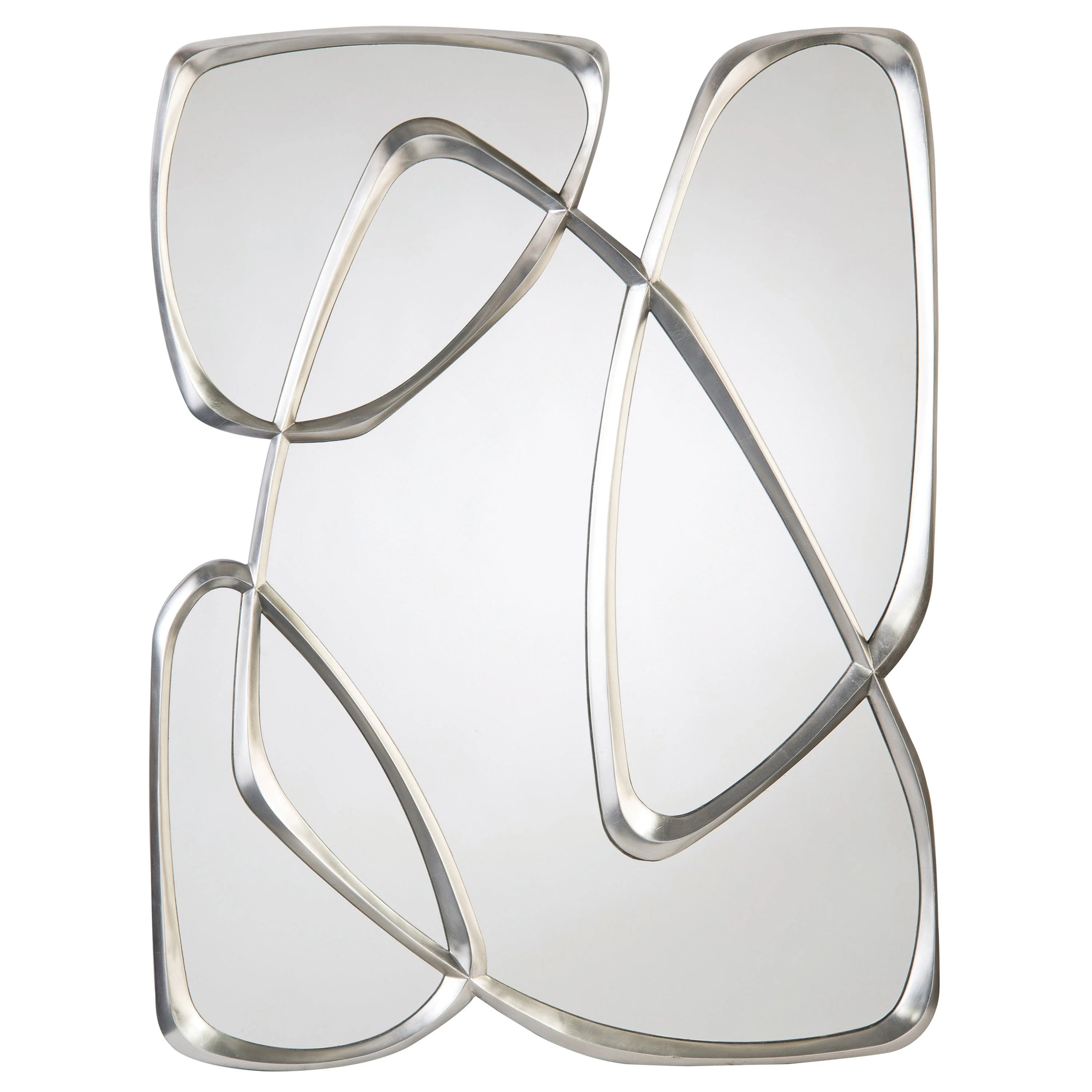 Zeta Mirror In Pewter - Remutear