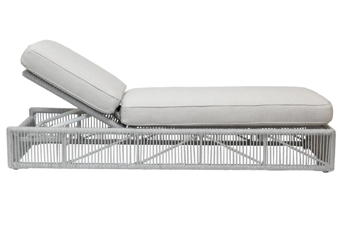Miami Adjustable Chaise in Echo Ash w/ Self Welt - Remutear