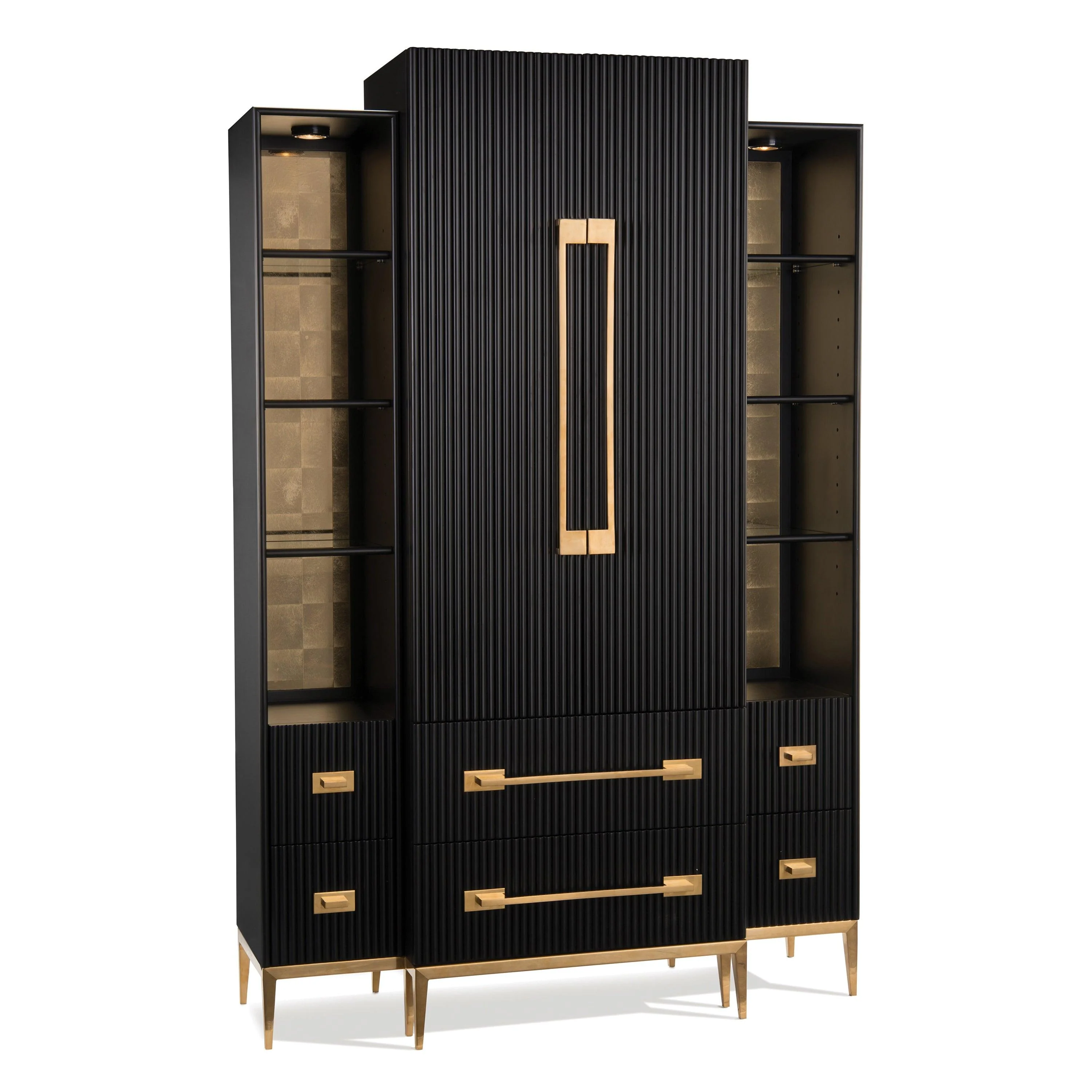 Black Satin Cabinet - Remutear