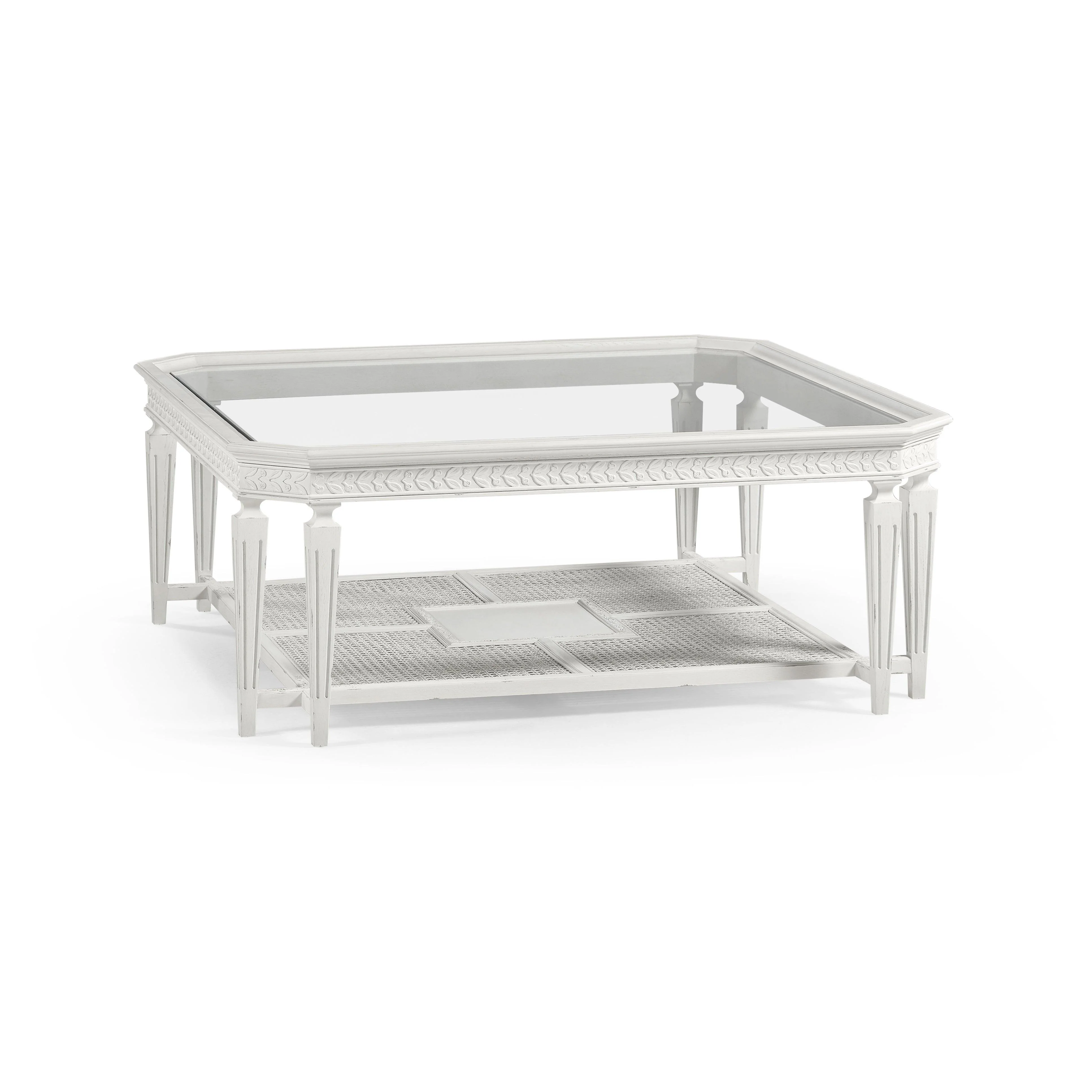 White Nimbus Square Cocktail Table - Remutear