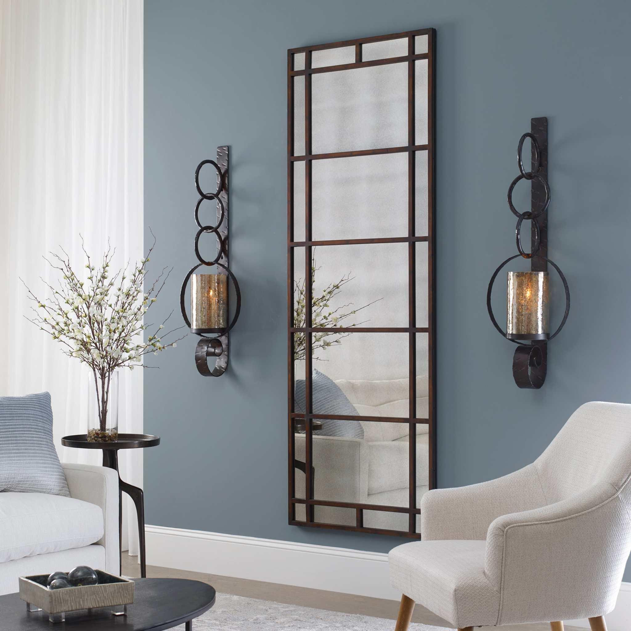 AVIDAN ANTIQUE BRONZE MIRROR - Remutear
