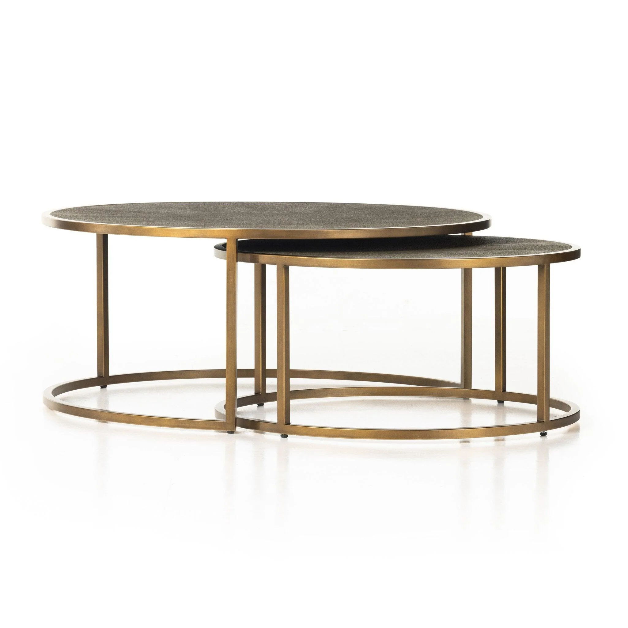 Shagreen Nesting Coffee Table - Remutear