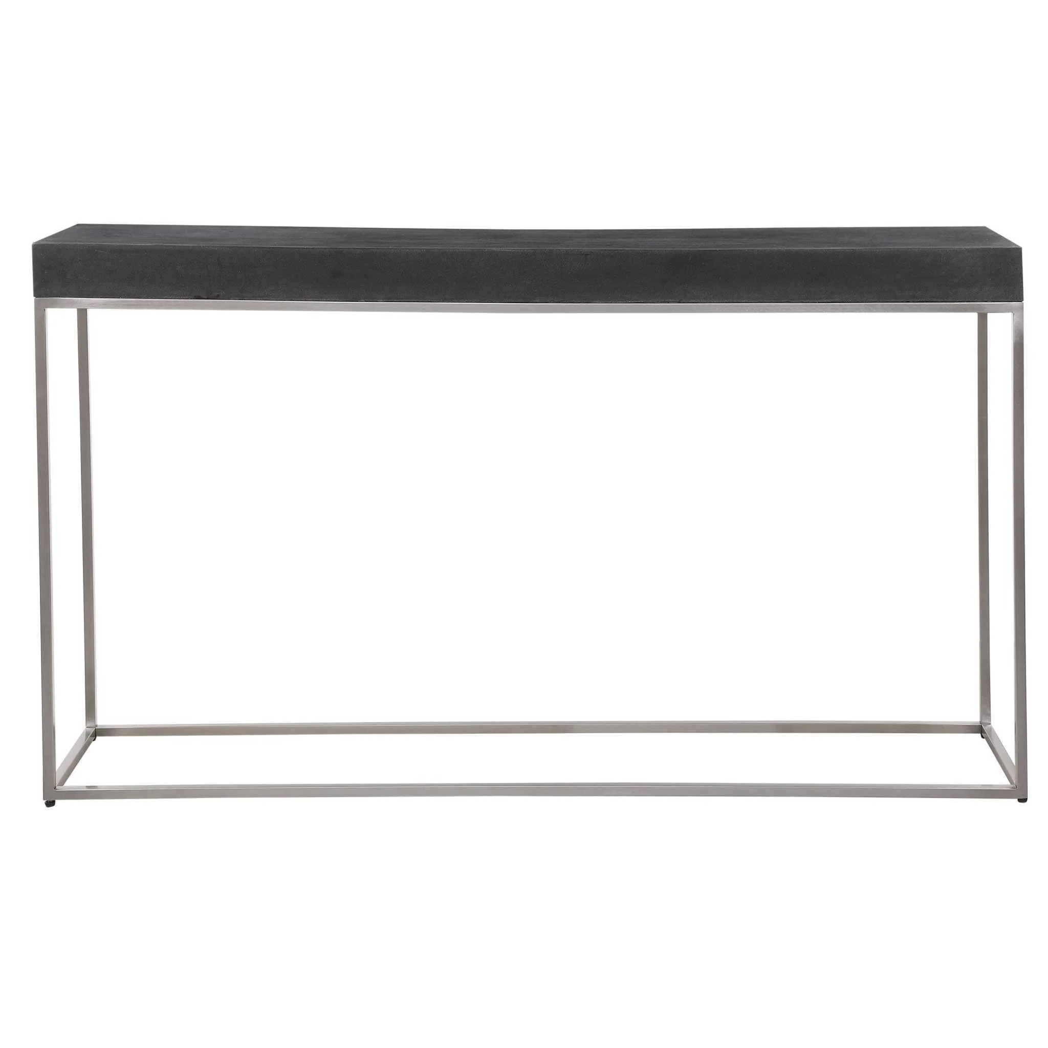 JASE BLACK CONCRETE CONSOLE TABLE - Remutear