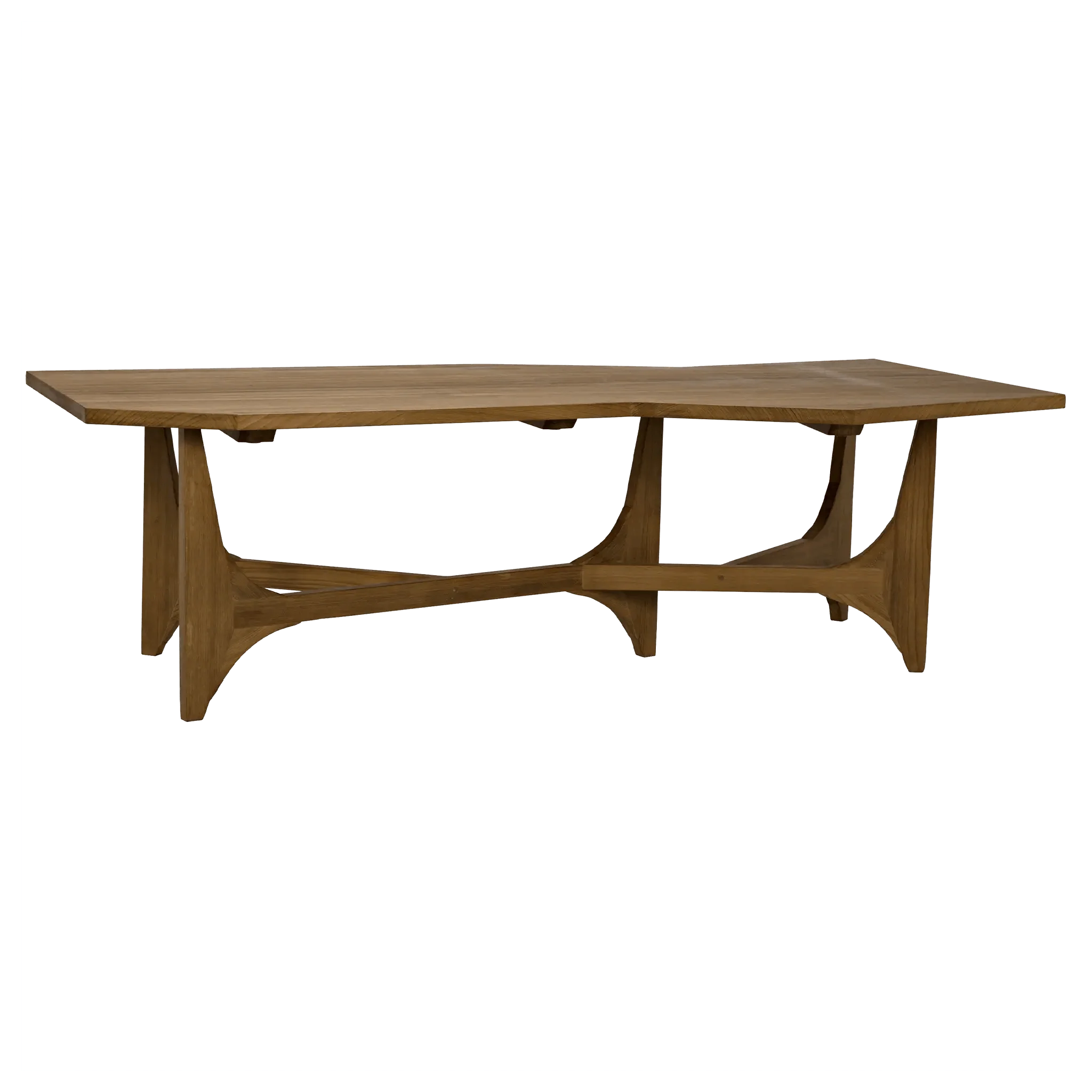 Fenton Coffee Table, Gold Teak - Remutear