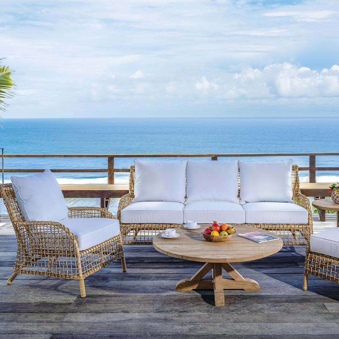 Charlotte Deep Seating Settee - Remutear
