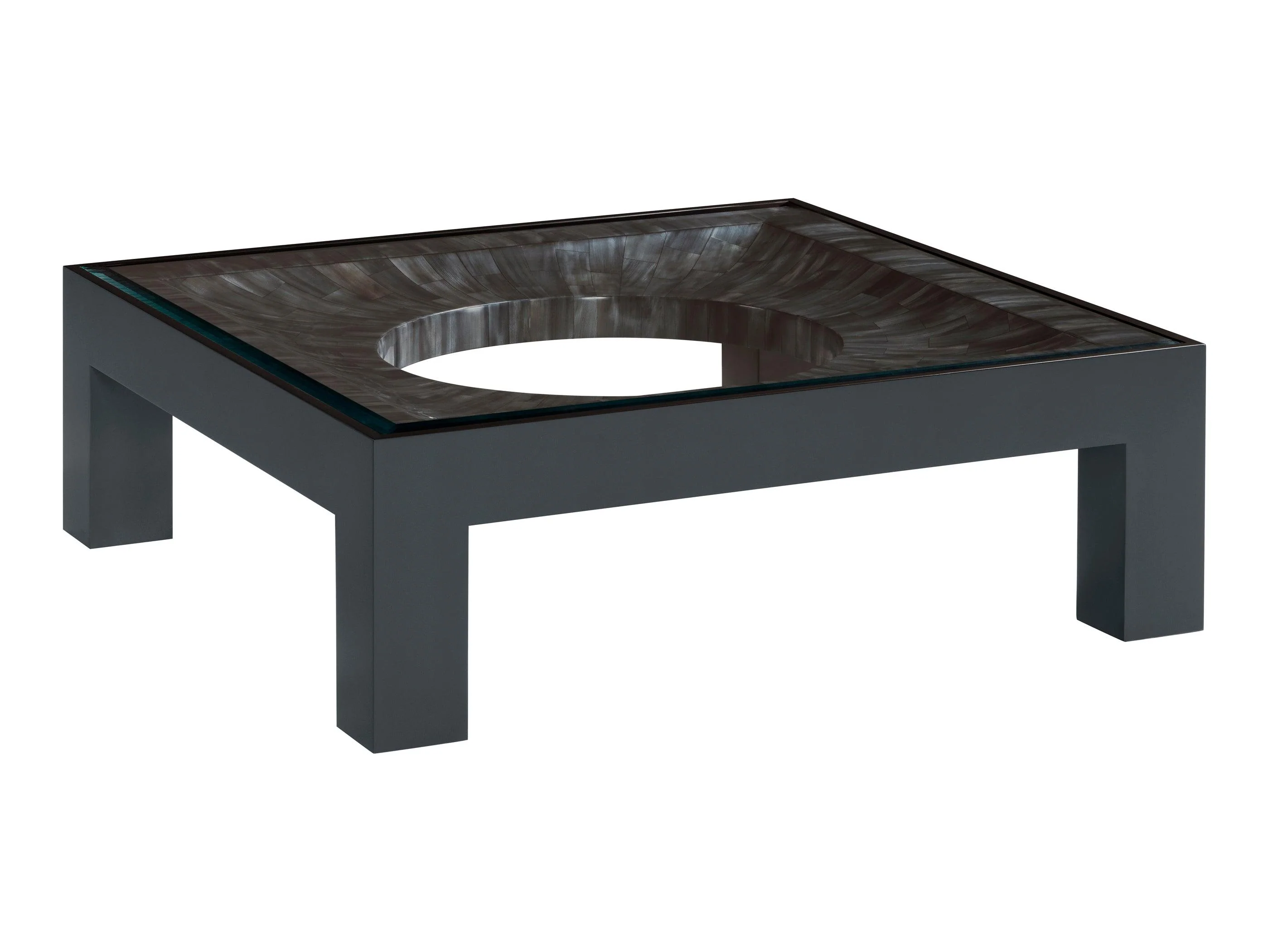 Signature Designs Elation Gray Square Cocktail Table - Remutear