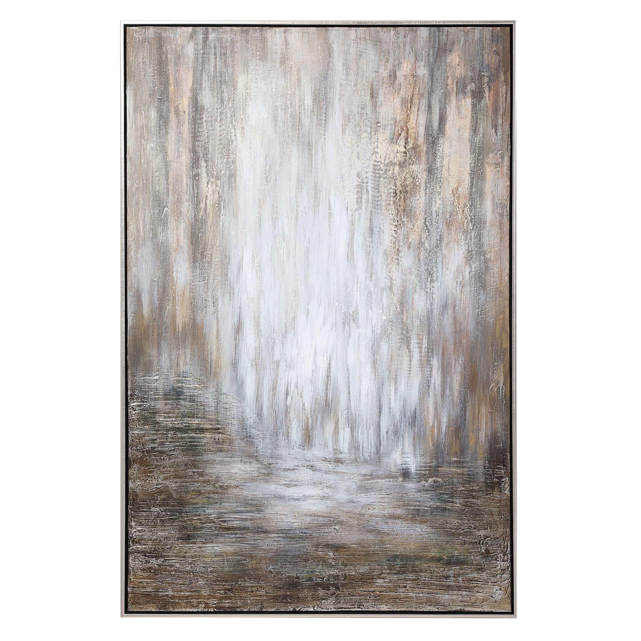 Desert Rain Hand Painted Abstract Art - Remutear