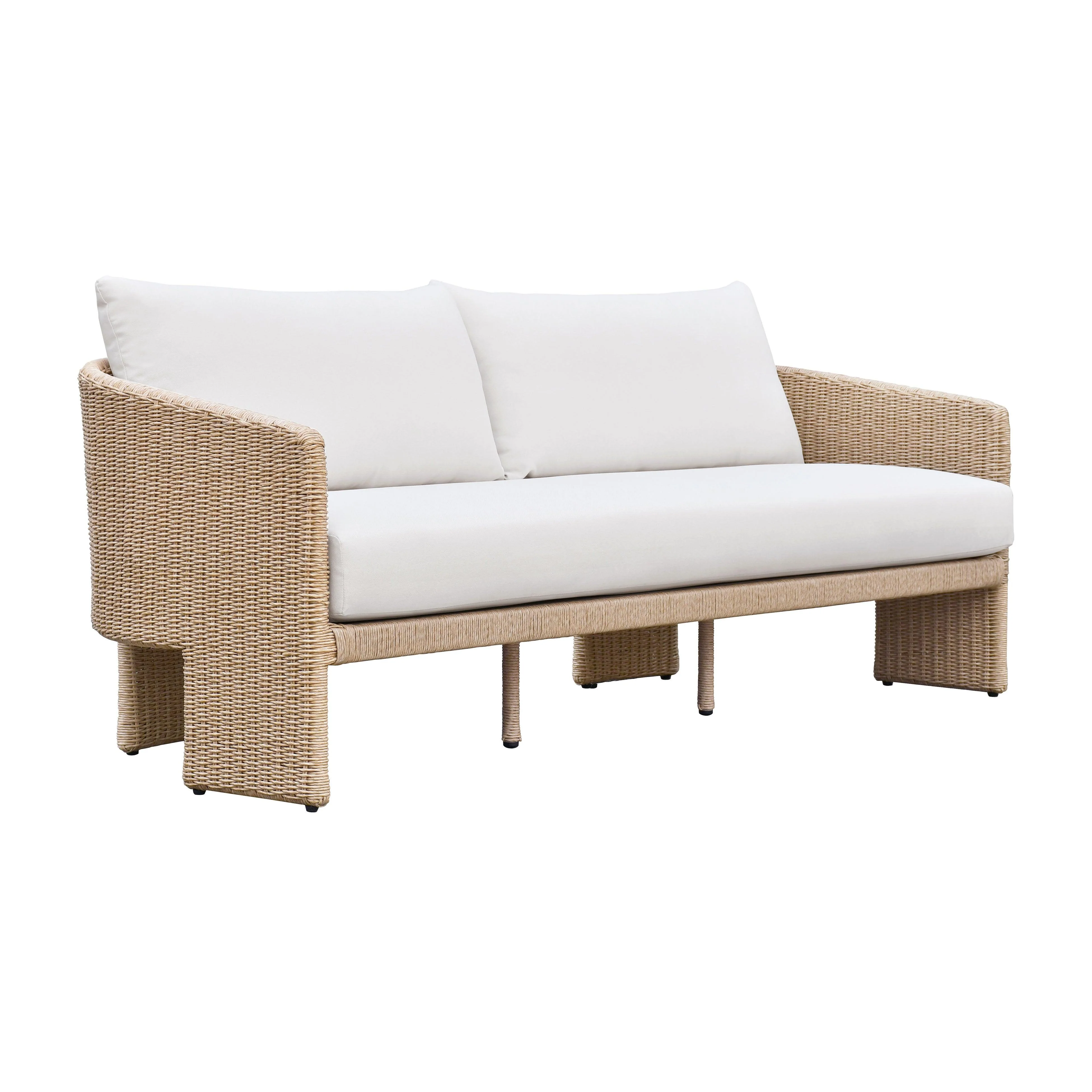 Alexa Cream Outdoor Sofa - Remutear
