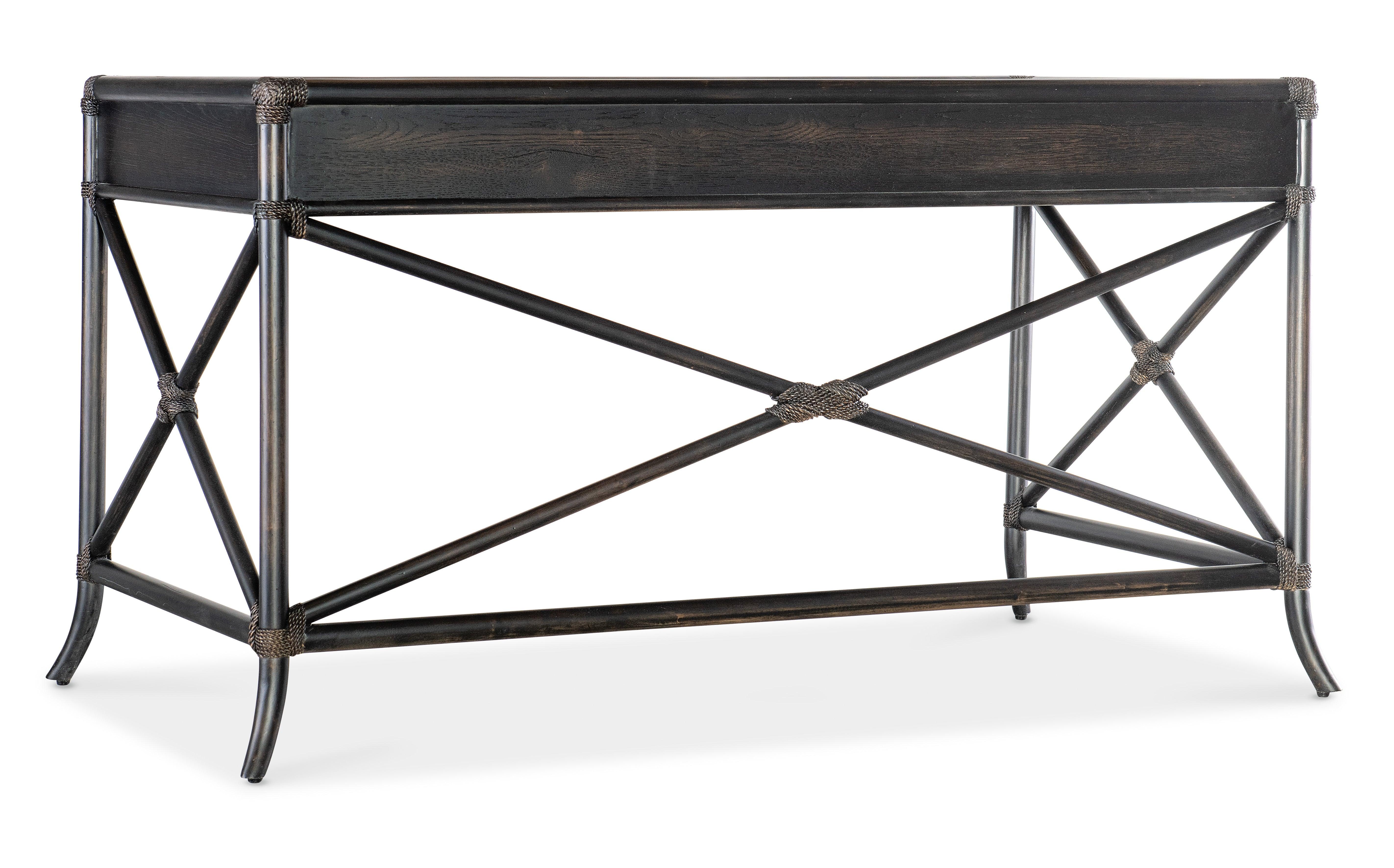 Retreat Pole Rattan Writing Desk - Remutear