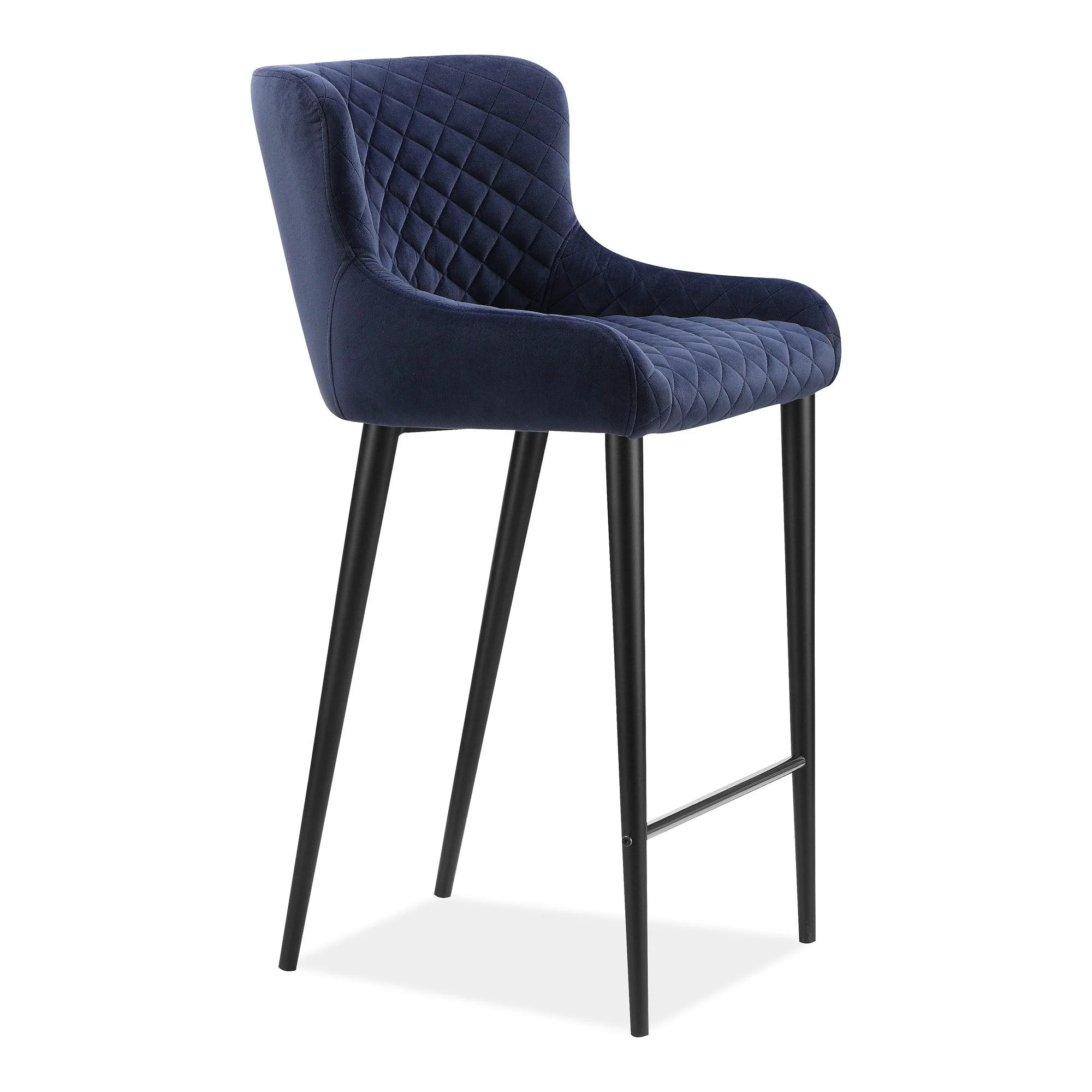 Etta Barstool Dark Blue - Remutear