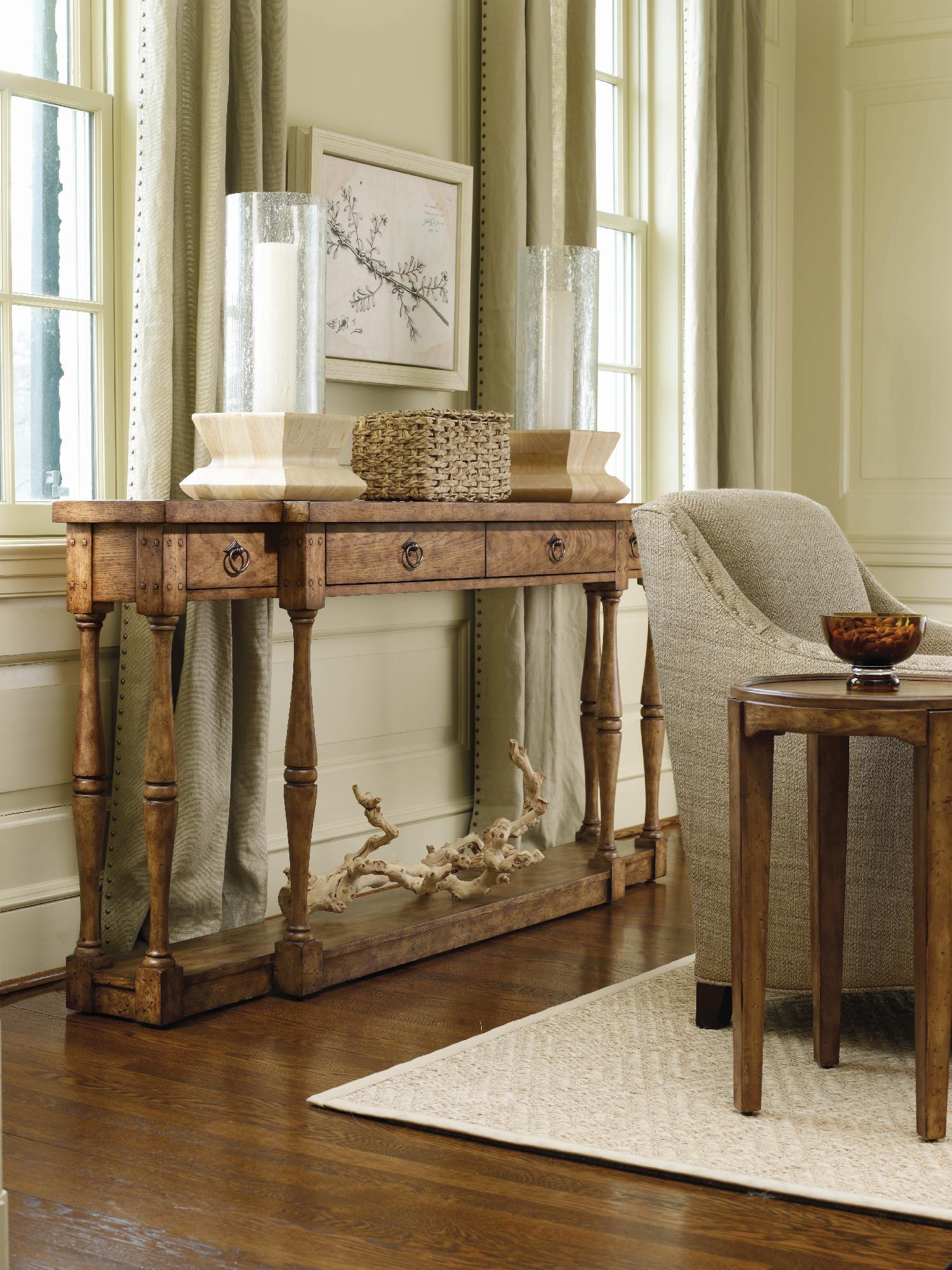 Sanctuary Four-Drawer Thin Console - Drift - Remutear
