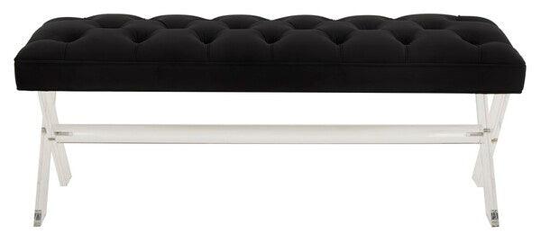 TOURMALINE TUFTED ACRYLIC BENCH - Remutear