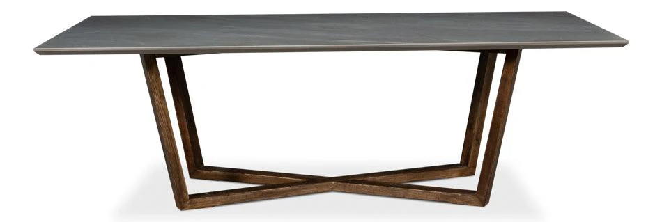 Double Pedestal Dining Table - Remutear