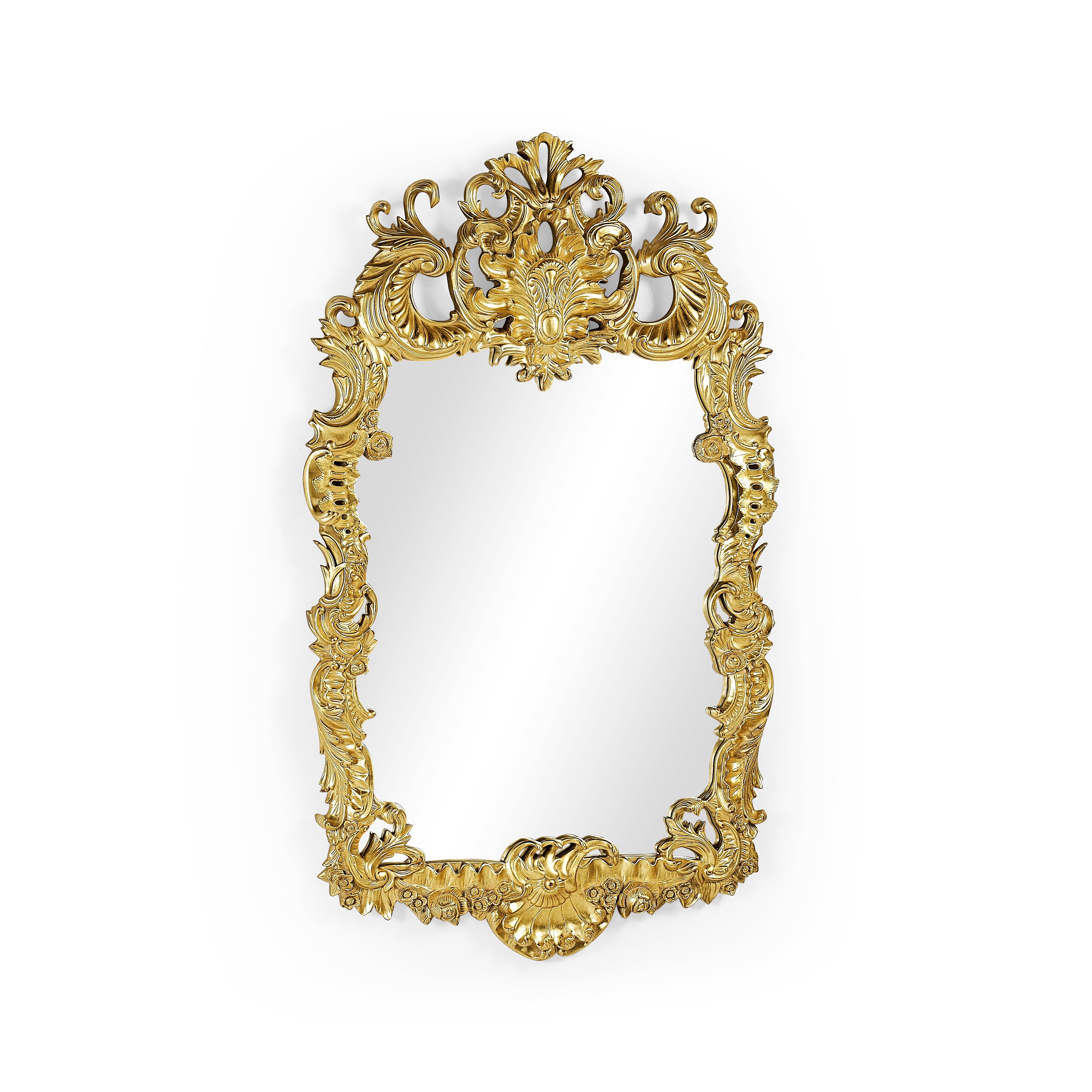 Buckingham Gilded rococo style mirror - Remutear