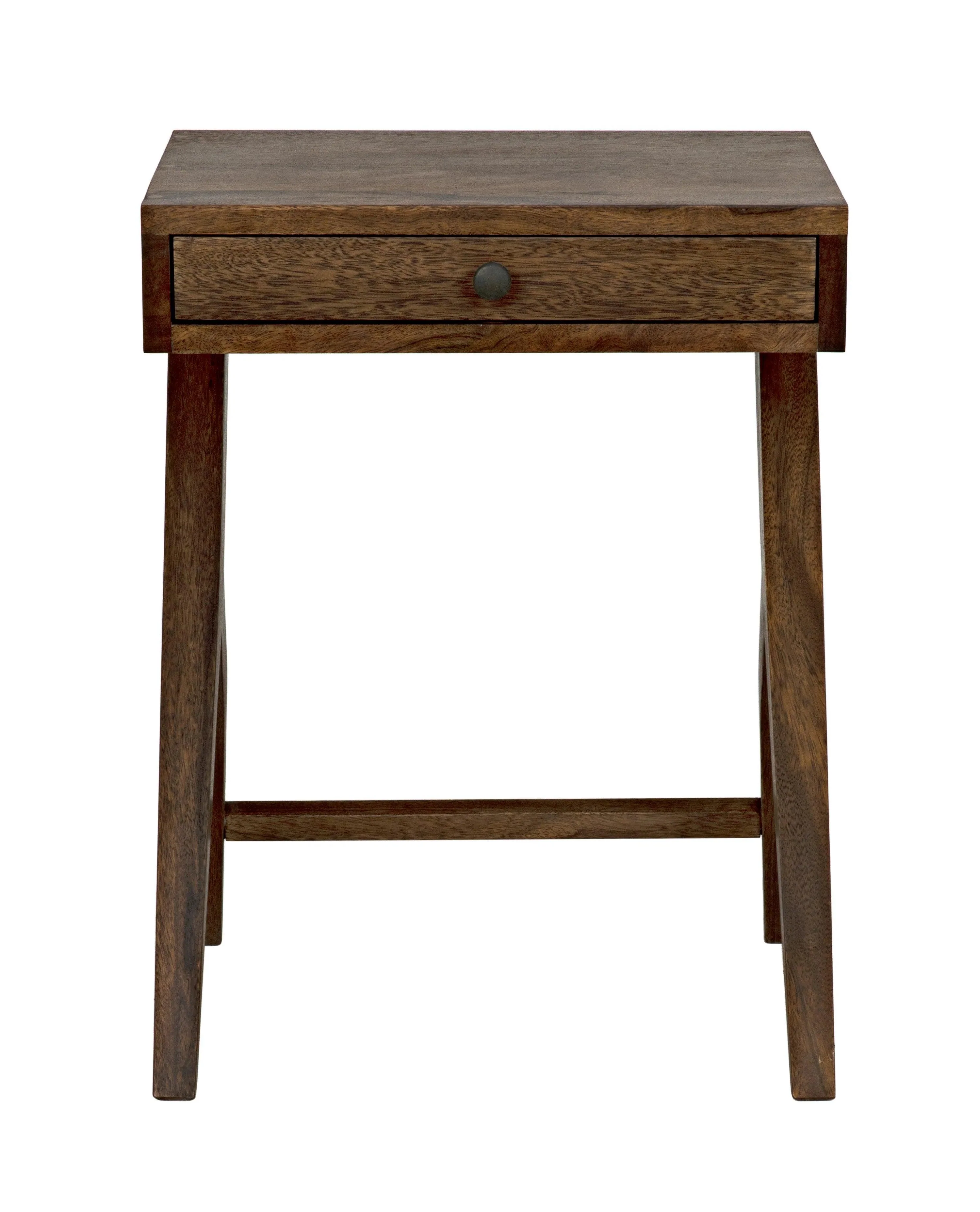 Peter Side Table, Dark Walnut - Remutear
