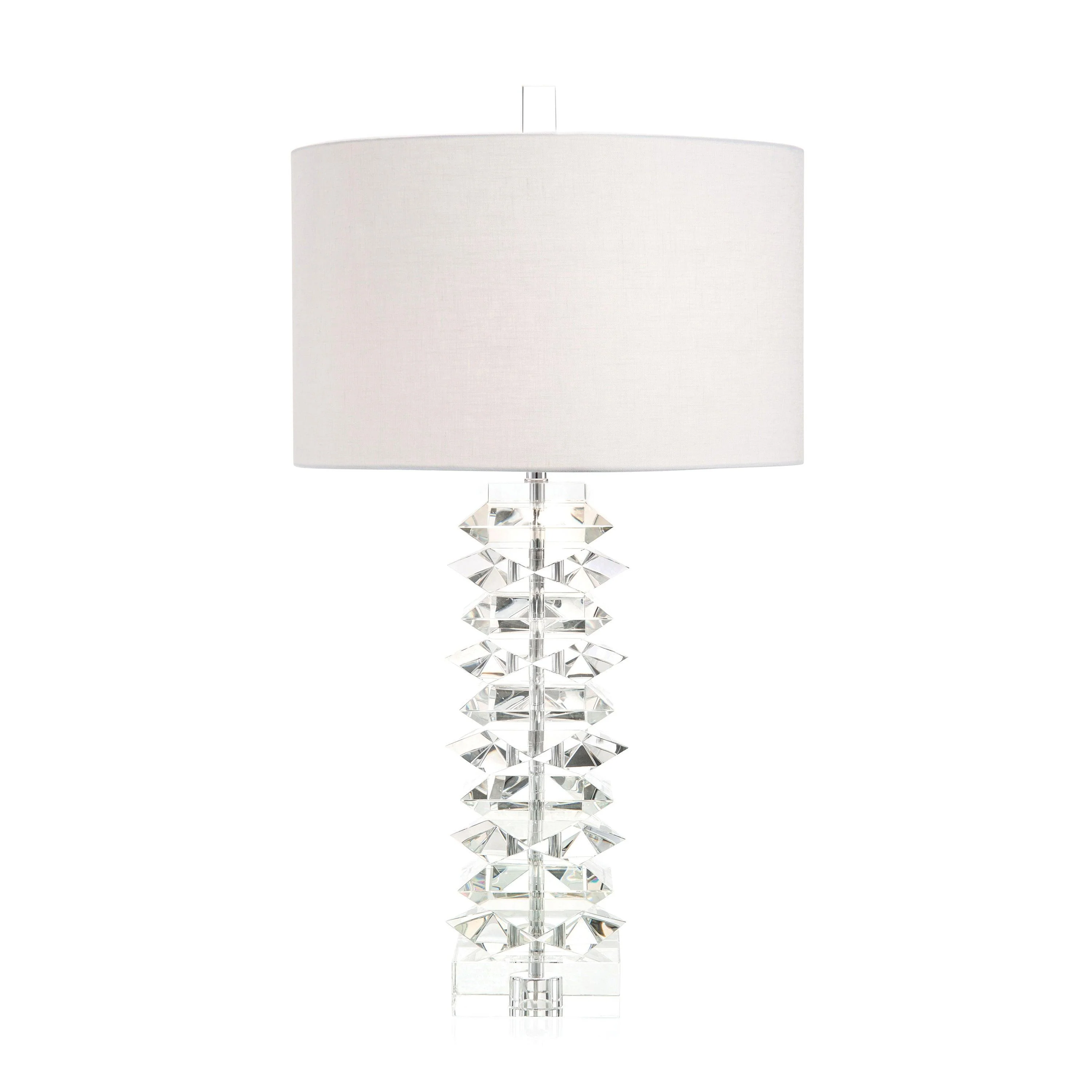 Stacked Crystal Table Lamp - Remutear